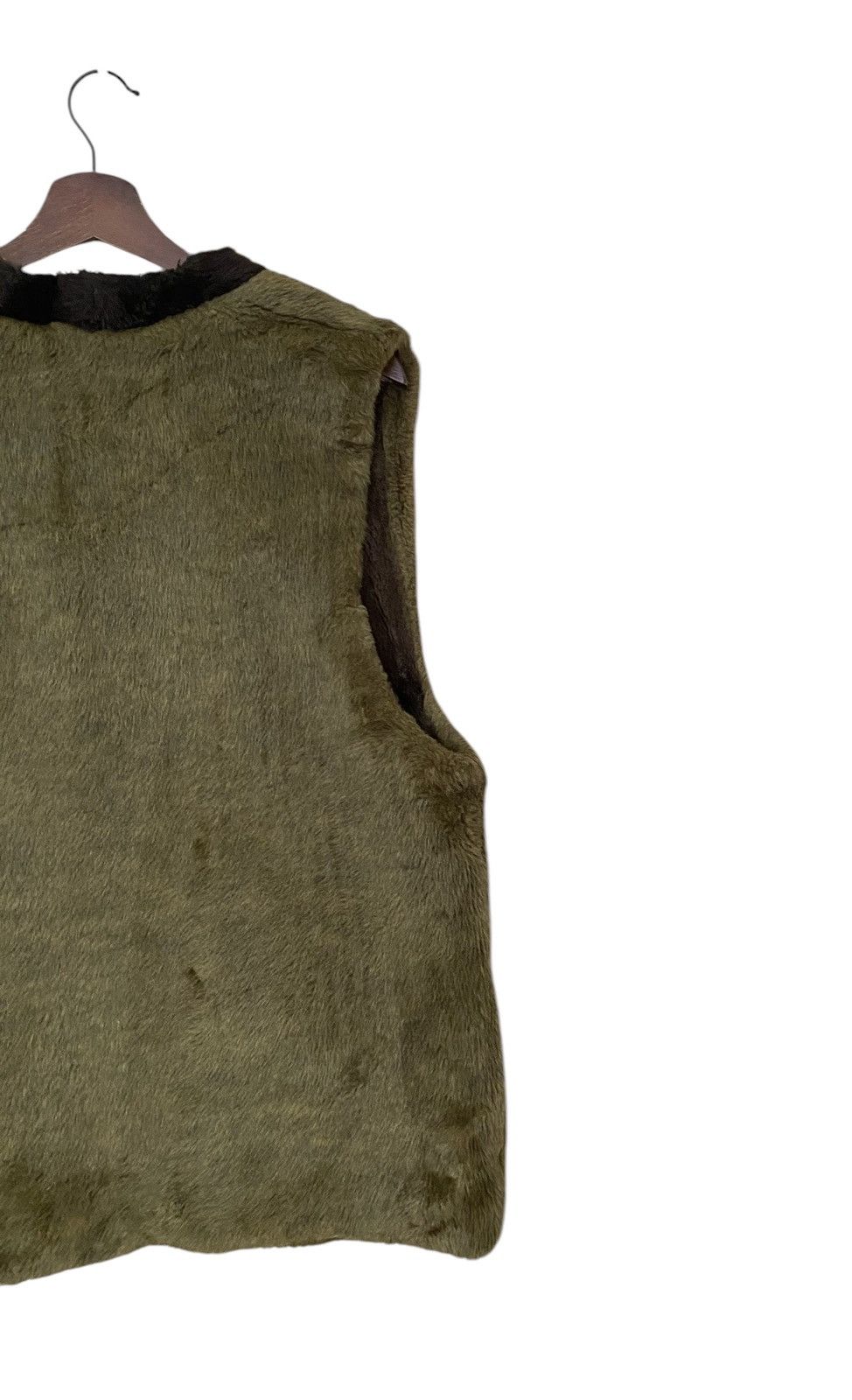 Japanese Brand × Vintage Vintage Japaanese Brand Fur Vest 1990s Size US M / EU 48-50 / 2 - 8 Thumbnail