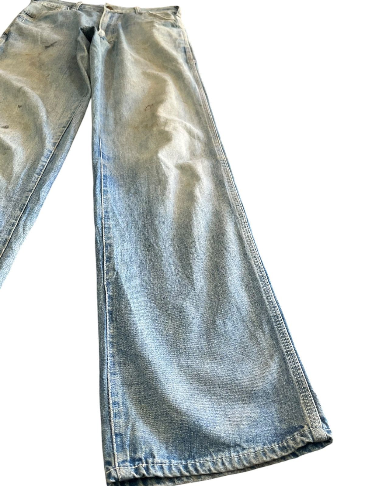 Edwin × Garment Reproduction of Workers Vintage Edwin Carpenter Mudwash Denim Size US 28 / EU 44 - 4 Thumbnail