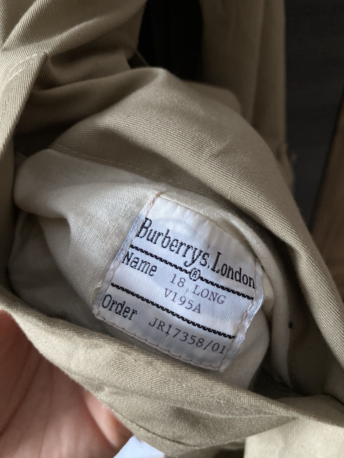 Burberry Burberrys London Trench Coat Nova Check Belted Long Size 18 Size US L / EU 52-54 / 3 - 9 Thumbnail