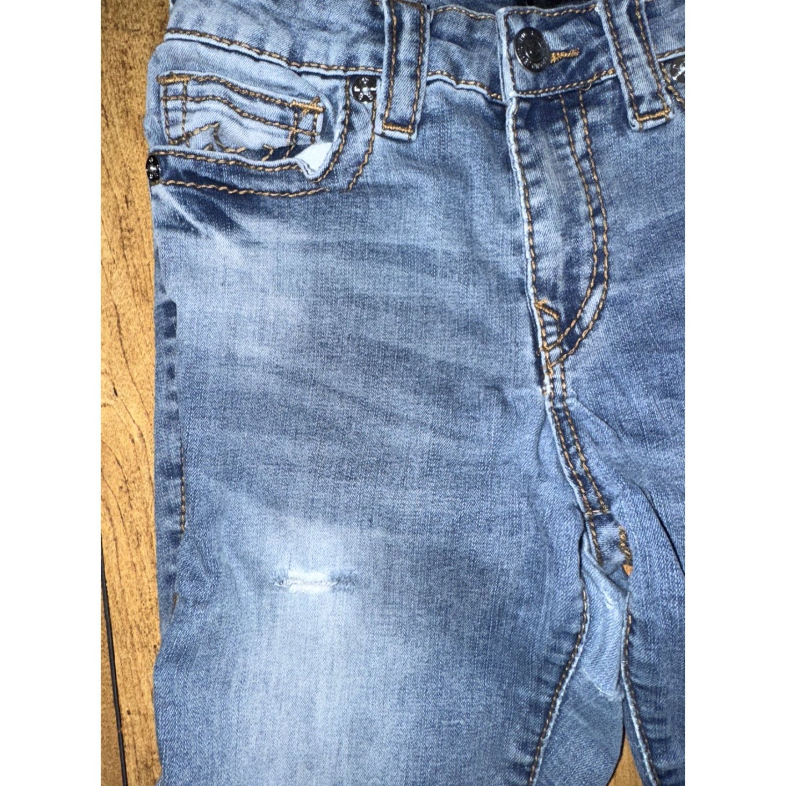 True Religion VINTAGE True Religion Becca Jeans Women’s 28x34 Bootcut Medium Wash Denim Blue 90s Womens Size 28" / US 6 / IT 42 - 5 Thumbnail