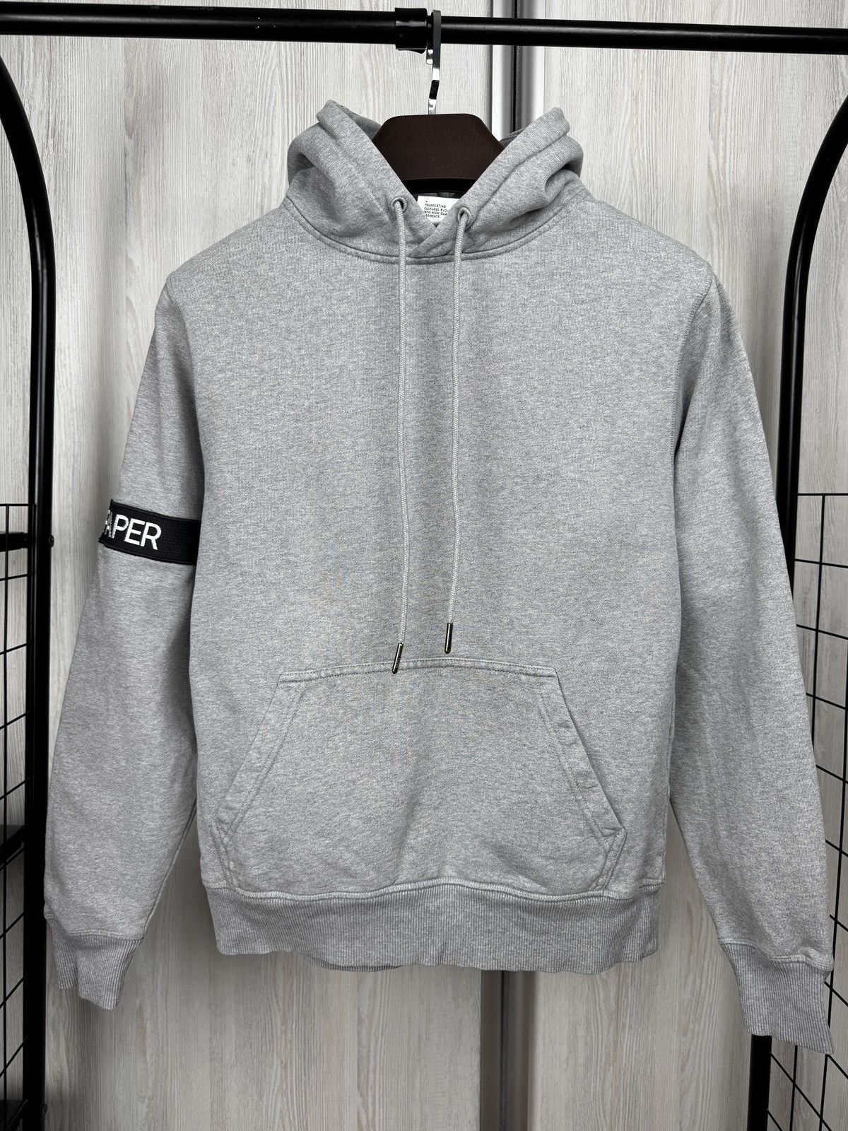Daily Paper Daily Paper Captain Grey Sleeve logo Hoodie size XS Size US XS / EU 42 / 0 - 2 Thumbnail
