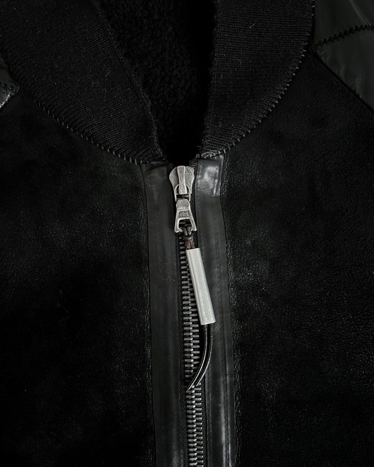 Isaac Sellam Experience Isaac Sellam Longline Scar Stitch Shearling Bomber Size S / US 4 / IT 40 - 7 Thumbnail