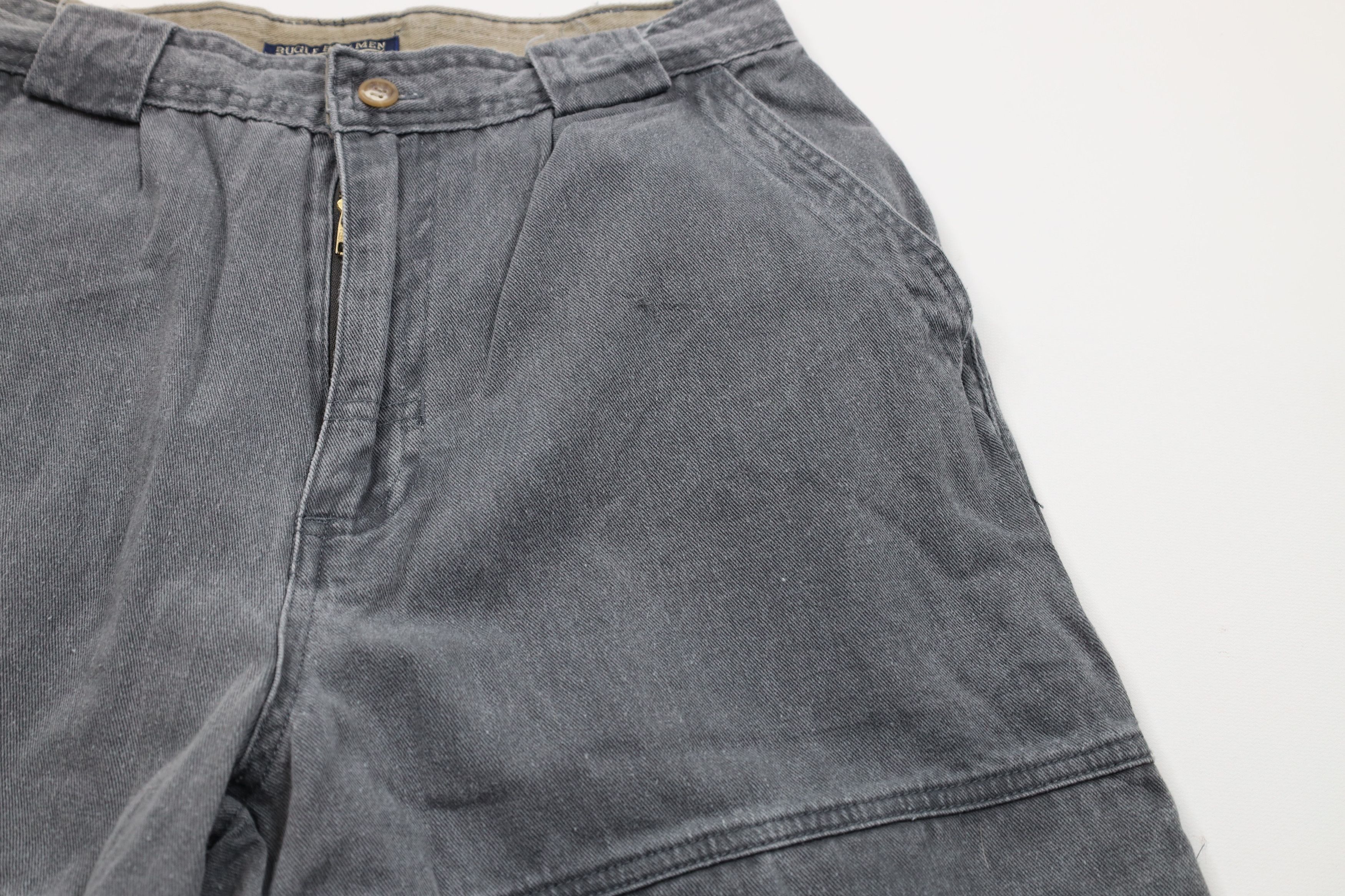 Vintage Vintage 90s Streetwear Stonewash Pocket Cargo Pants Gray Size US 28 / EU 44 - 5 Thumbnail