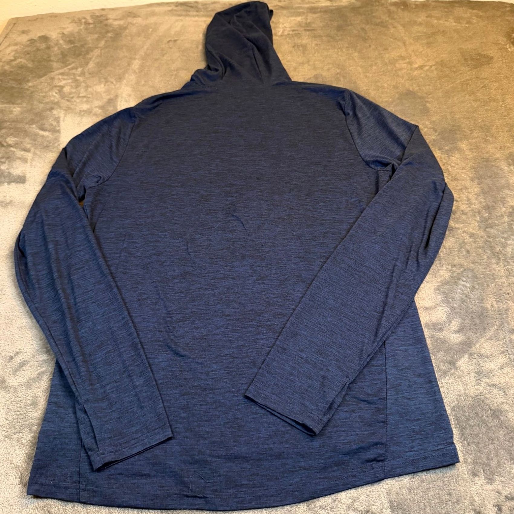 Essentials Amazon Essentials Hoodie Navy Blue Space Dye Lightweight Athletic Mens M Size US M / EU 48-50 / 2 - 4 Thumbnail