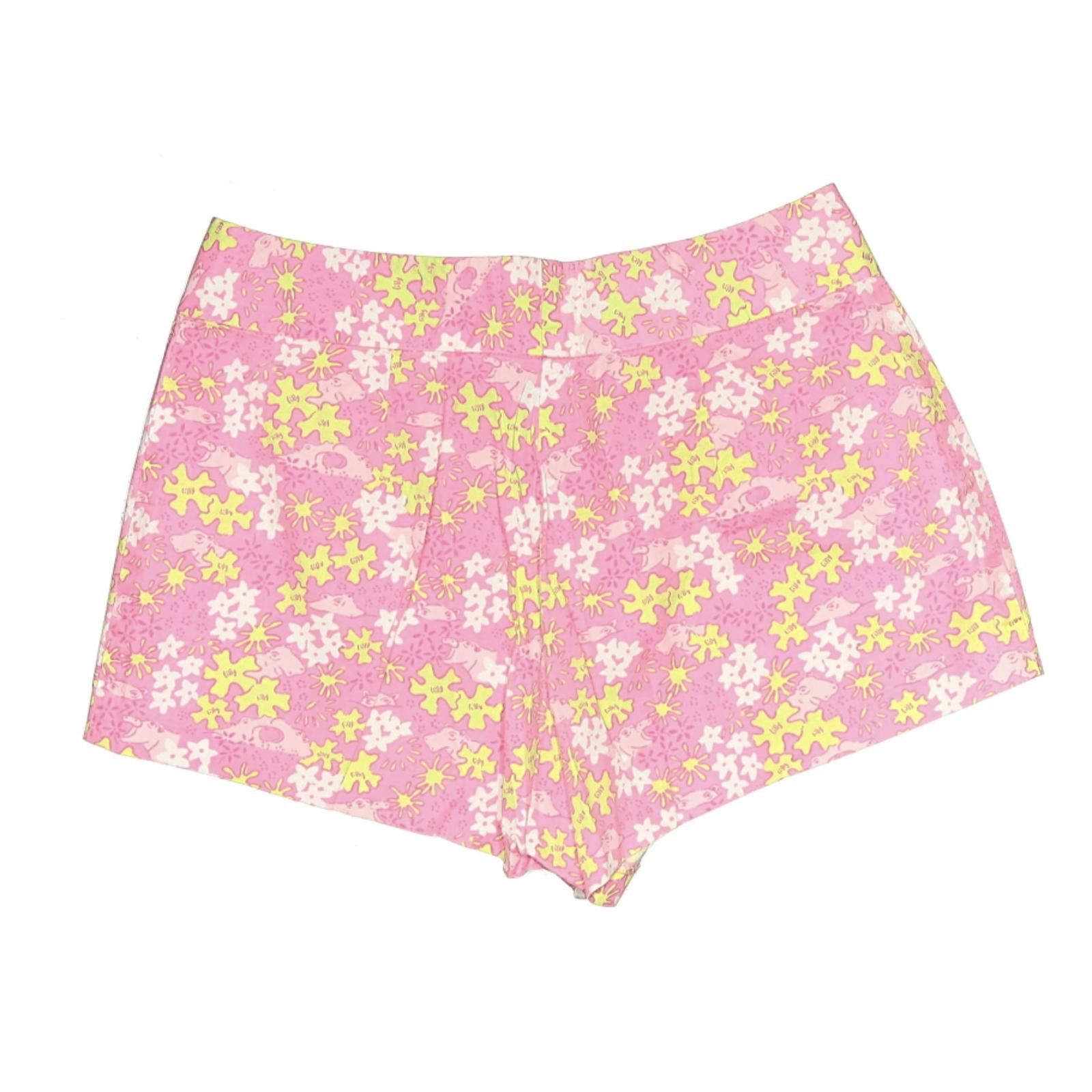Other Lilly Pulitzer Floral Print Pink Shorts Size 2 Size 26" / US 2 / IT 38 - 2 Thumbnail
