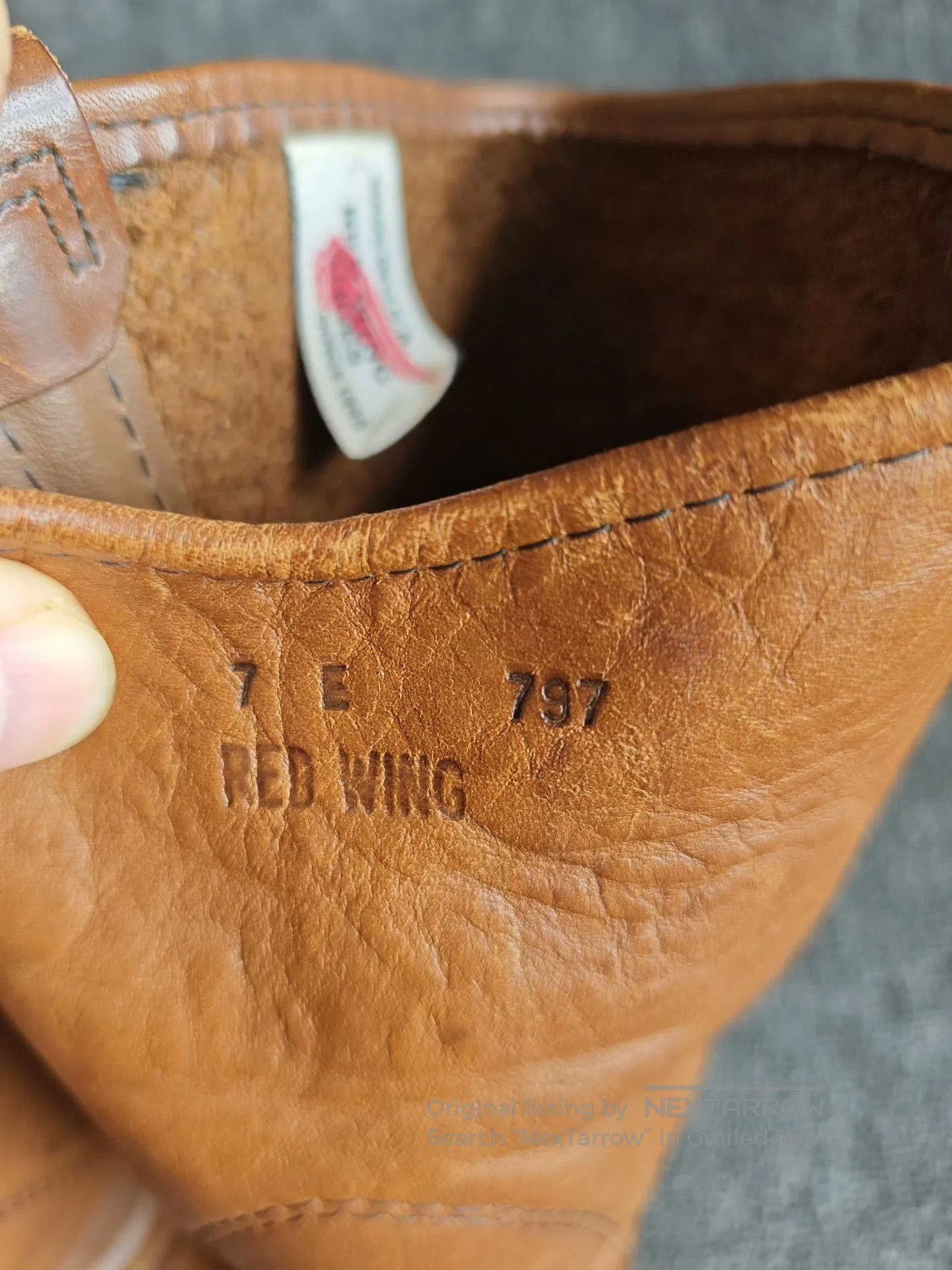 Red Wing Red Wing 1155 90s Western Work Boots. Size US 7 / EU 40 - 8 Thumbnail