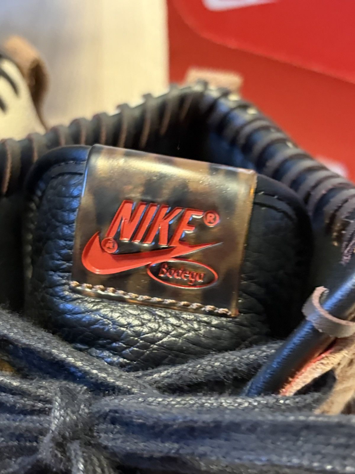 Bodega × Nike Nike Dunk High x Bodega Legend - Fauna Brown 11 / 45 Size US 11 / EU 44 - 10 Thumbnail