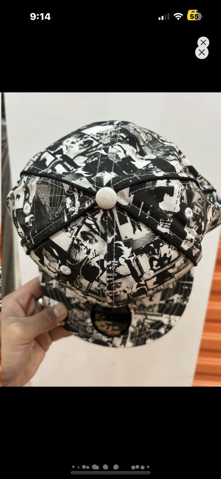 New Era ***FINAL DROP***RARE 00s ETNIES PHOTOGRAPH NEW ERA HAT 75/8 Size ONE SIZE - 7 Thumbnail