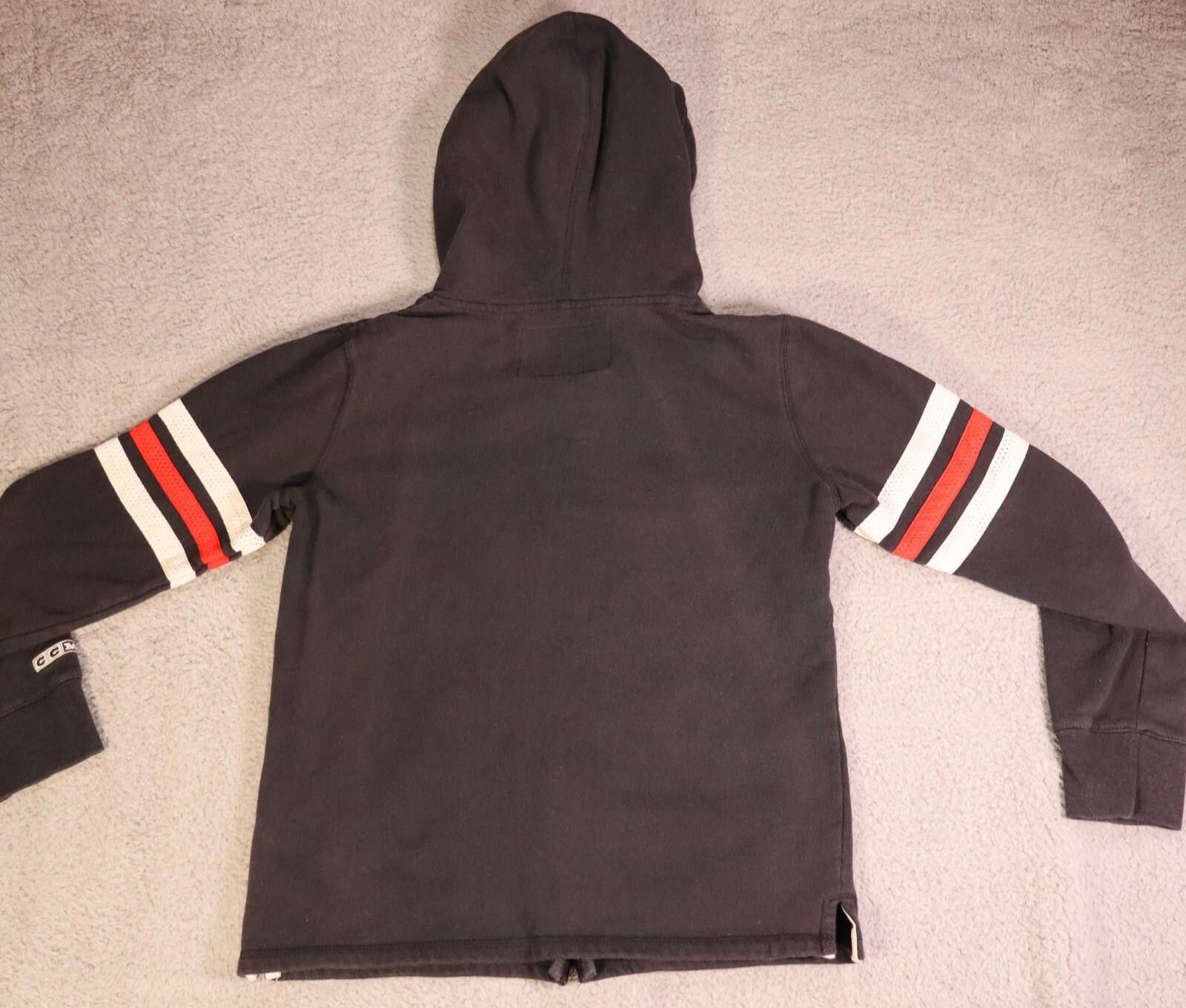 Ccm CCM Chicago Blackhawks Zip Hoodie Juniors Small vtg Size ONE SIZE - 7 Thumbnail