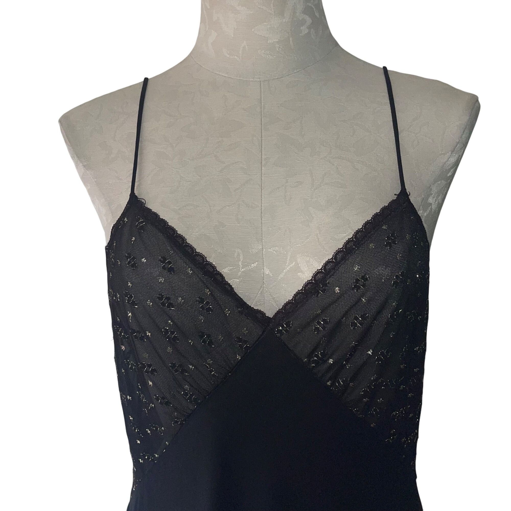Sears Sears Vintage Womens Nightgown Size Medium Black Size M / US 6-8 / IT 42-44 - 6 Thumbnail