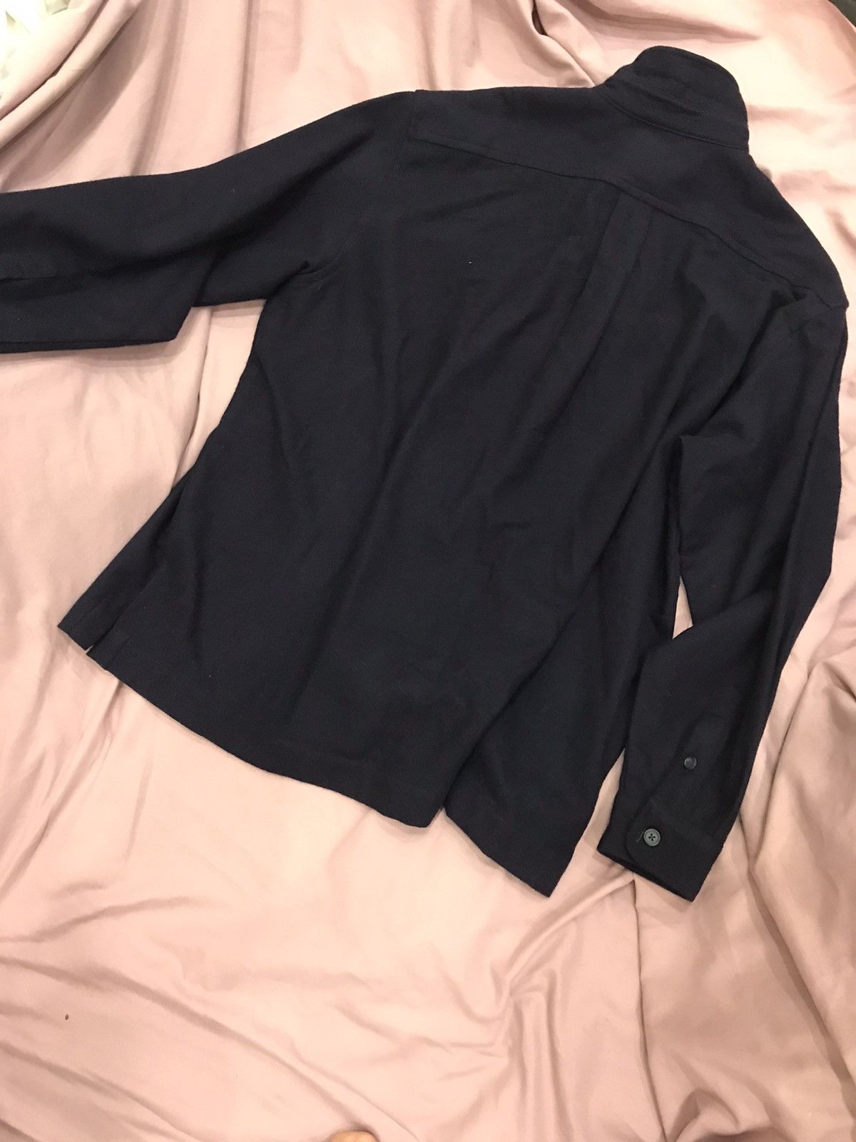Eddie Bauer WOOL CASHMERE EDDIE BAUER NAVY WOOL OVERSHIRT LIGHTWEIGHT Size US L / EU 52-54 / 3 - 4 Thumbnail