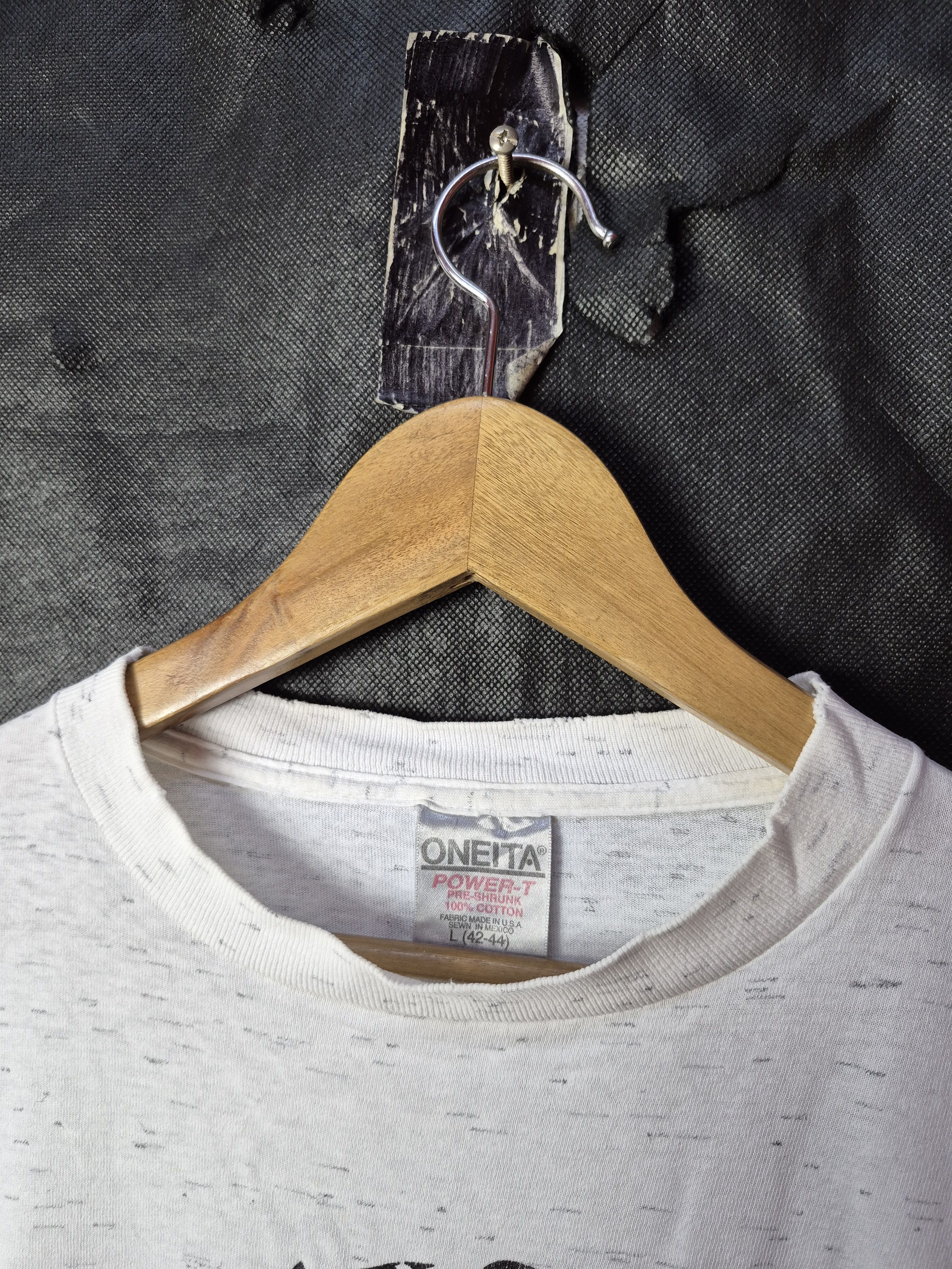 Vintage 🔥 Vintage 90s Oneita Montana Big Sky Country Tee Size US L / EU 52-54 / 3 - 6 Thumbnail