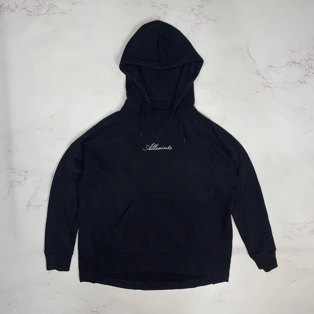 Allsaints Allsaints Paris Black Hoodie Baggy Vintage Size M Size US XS / EU 42 / 0 - 1 Thumbnail