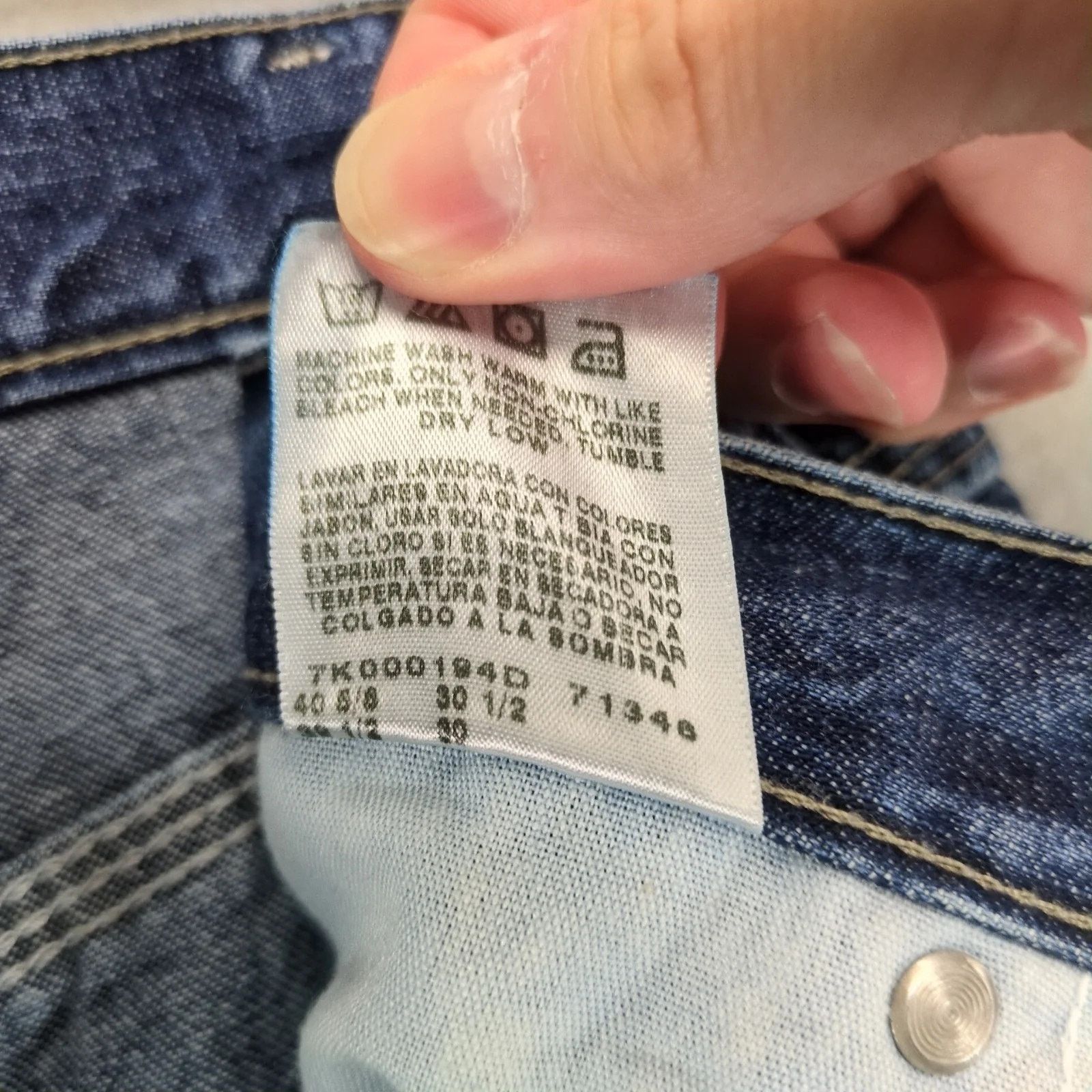 Wrangler Vtg 90s Wrangler Hero Carpenter Jeans Mens 38x30 Relaxed Fit Size US 38 / EU 54 - 4 Thumbnail