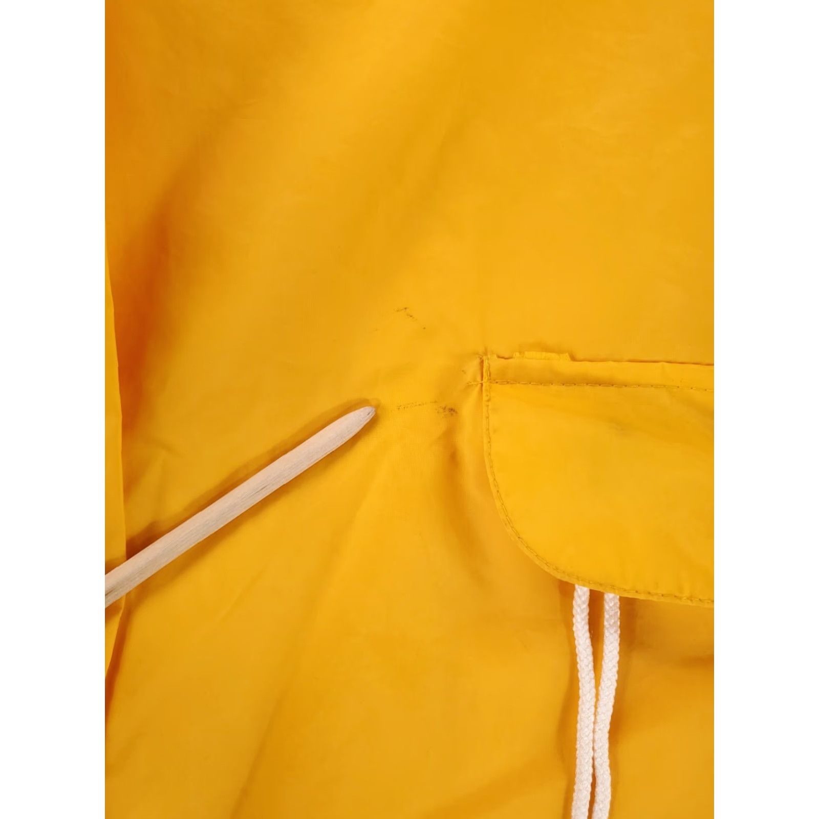 Vintage VINTAGE Sportsmaster Windbreaker Jacket Anorak Hooded Kickapoo Yellow Womens L 80s 70s Windbreaker Hooded Womens L Size L / US 10 / IT 46 - 2 Thumbnail