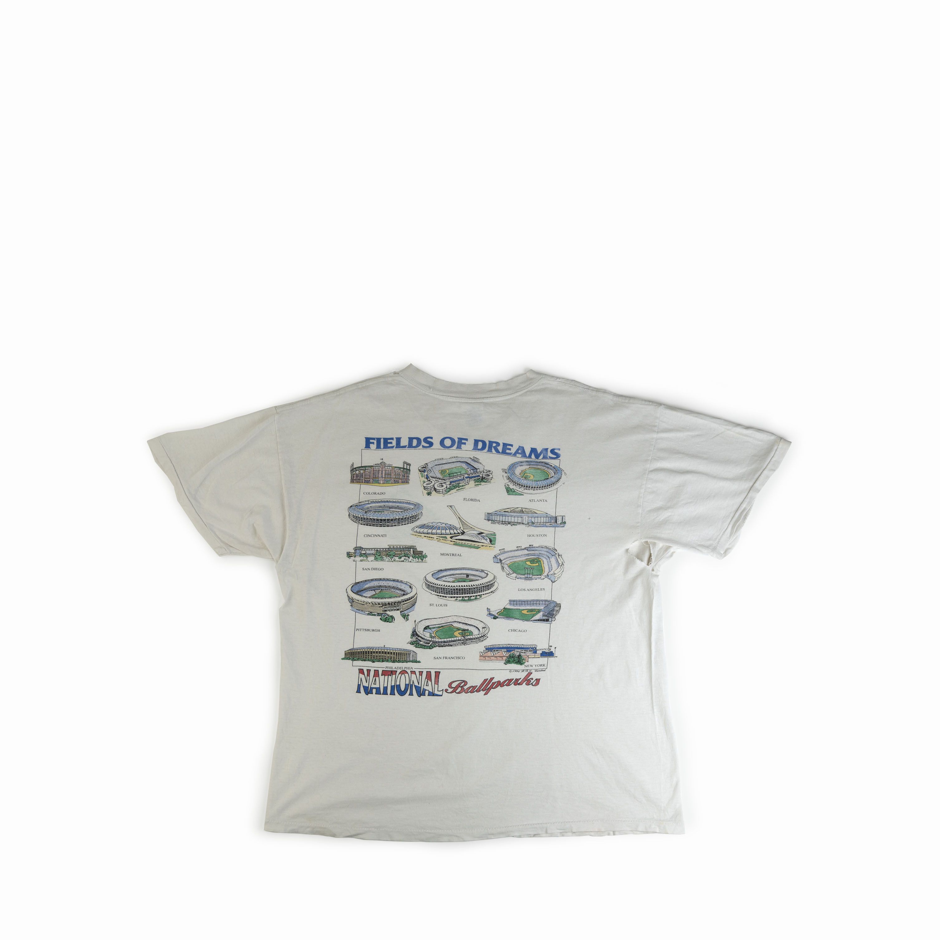 MLB Vintage 1990's Baseball Hall Of Fame Tee Shirt Size US L / EU 52-54 / 3 - 2 Thumbnail