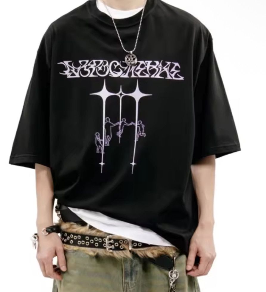 Japanese Brand Streetwear Y2K Creative Growing Up Short Sleeve T-Shirt Size US M / EU 48-50 / 2 - 4 Thumbnail