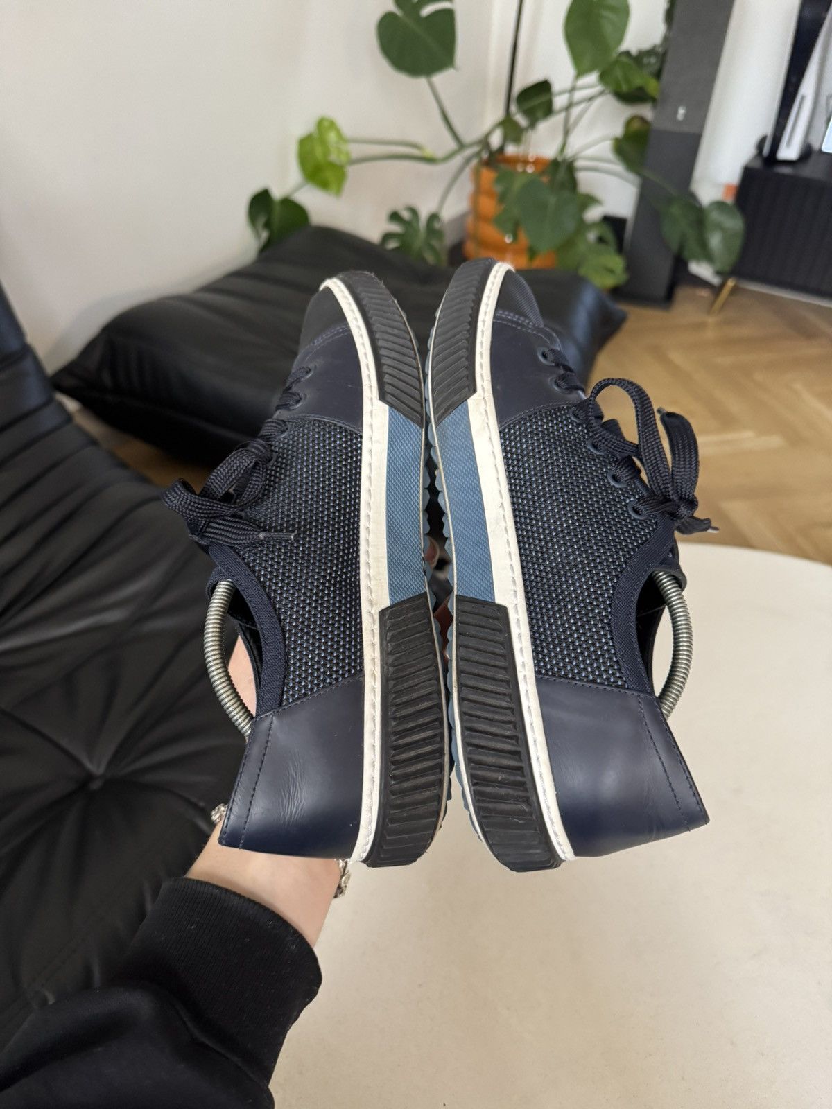 Prada Prada Low Designer Sneakers Luxury High End Vintage Y2k Size US 7.5 / EU 40-41 - 8 Thumbnail