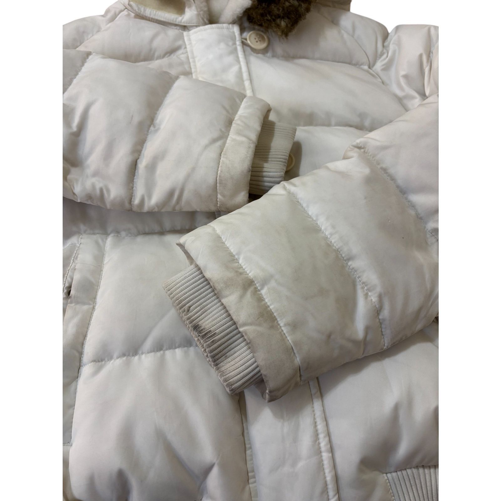 Ralph Lauren Polo Ralph Lauren Jacket Women Large White Puffer Down Size L / US 10 / IT 46 - 4 Thumbnail