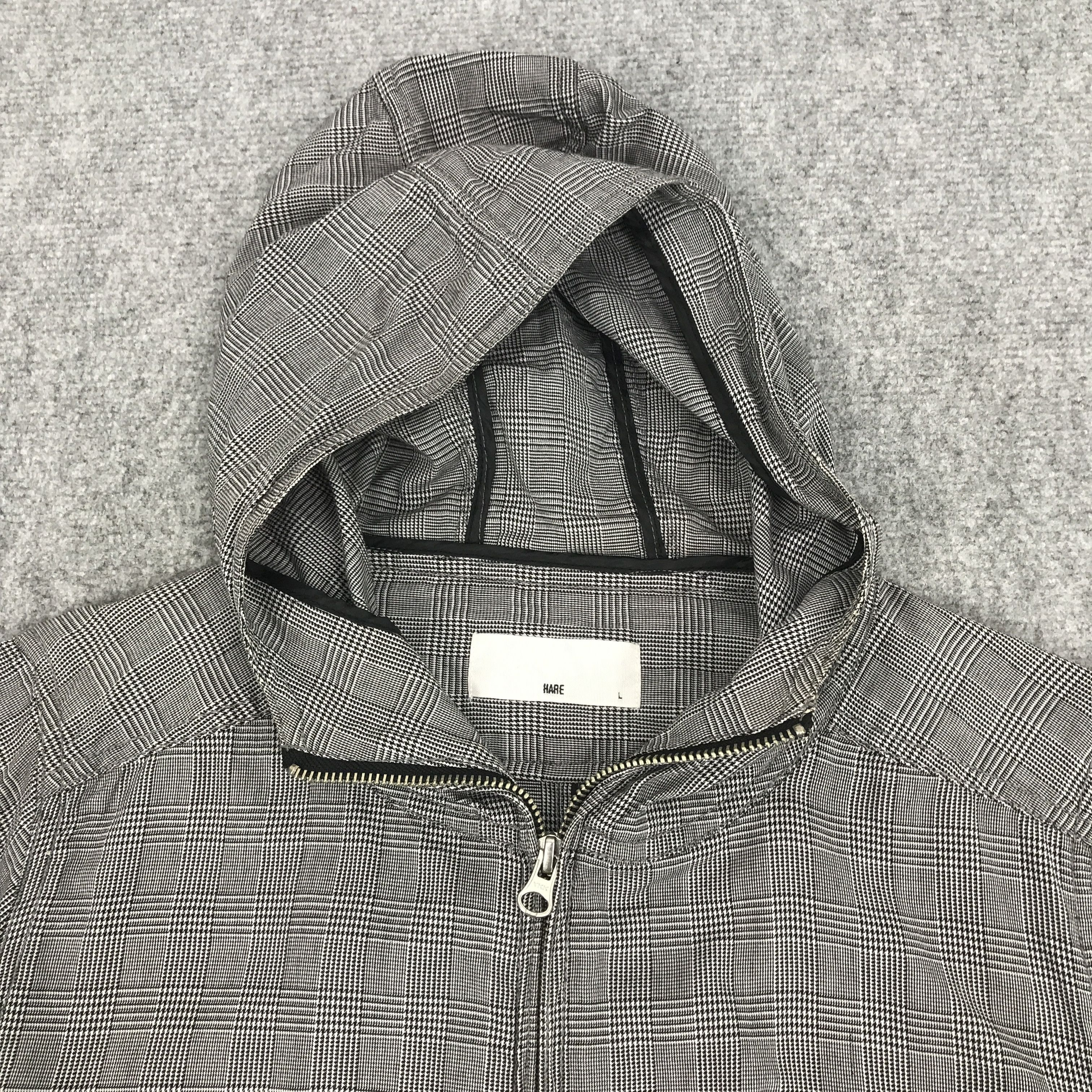 HARE × Japanese Brand Rare HARE Zipper Jacket With Hoodie Size US S / EU 44-46 / 1 - 8 Thumbnail