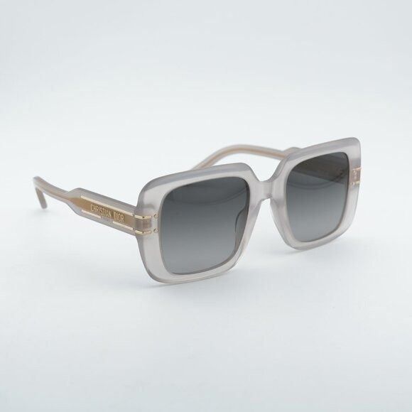 Dior Dior DIORSIGNATURE S11I 78A1 Sunglasses Beige Square Frame Size ONE SIZE - 7 Thumbnail