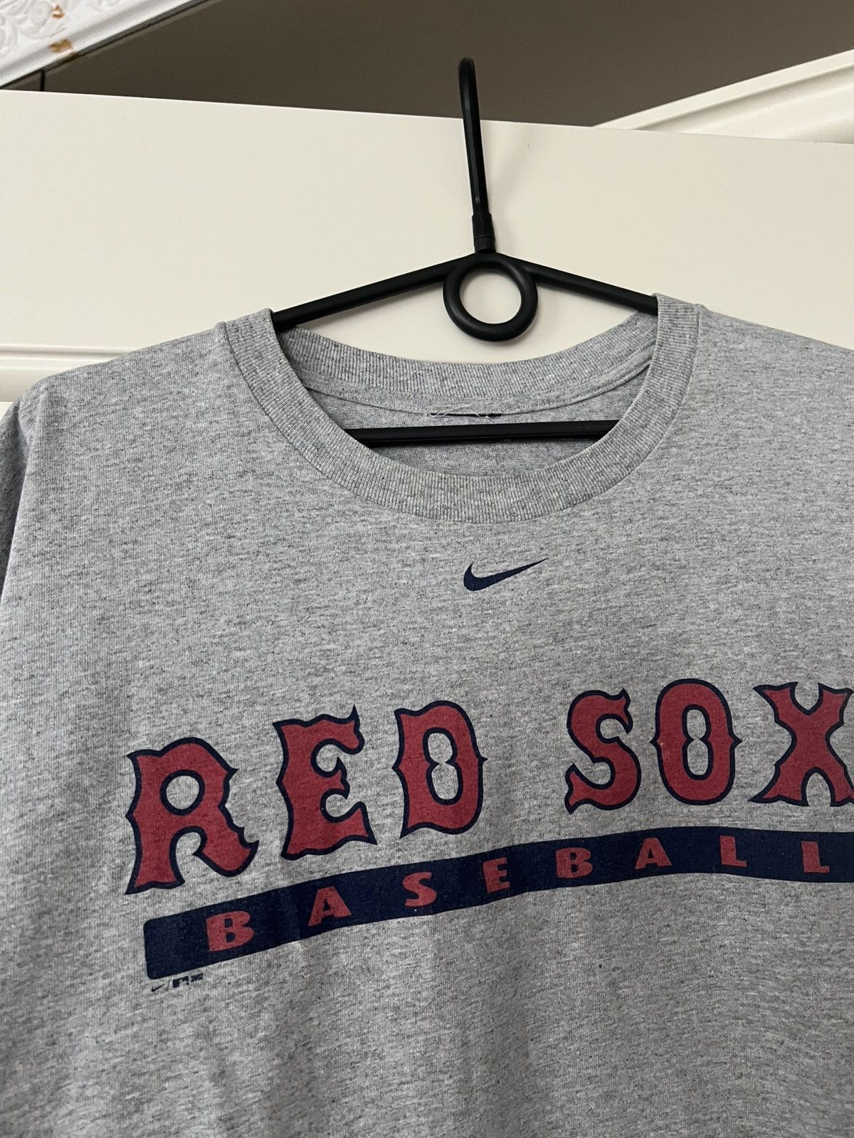 Nike Vintage Nike Red Sox Baseball Tee 2002 Size US L / EU 52-54 / 3 - 5 Thumbnail