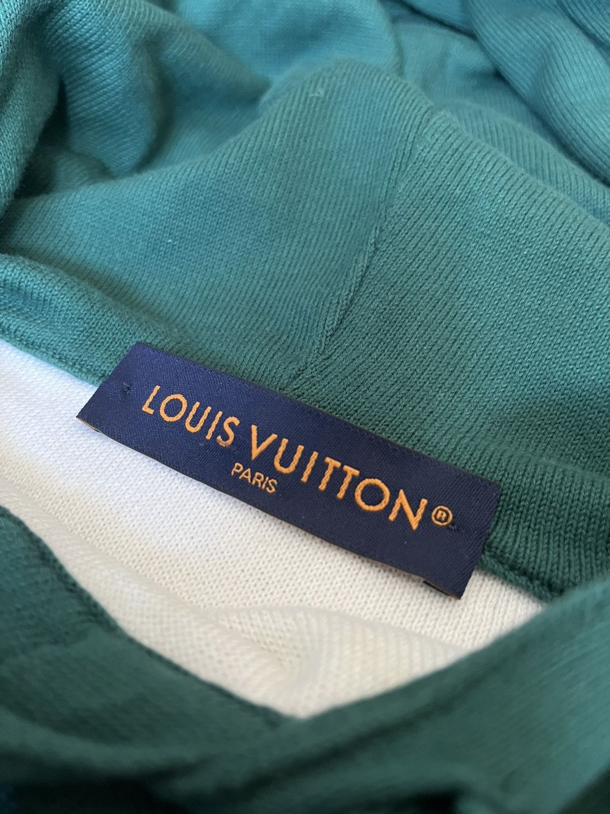 Louis Vuitton Louis Vuitton FW22 Monogram Gradient Knit Hoodie Green Size US M / EU 48-50 / 2 - 8 Thumbnail