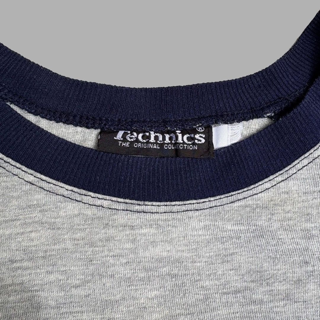 Vintage Technics DJ 1990 90s Vintage Graphic Logo L/S Japan T-Shirt Size US M / EU 48-50 / 2 - 3 Thumbnail