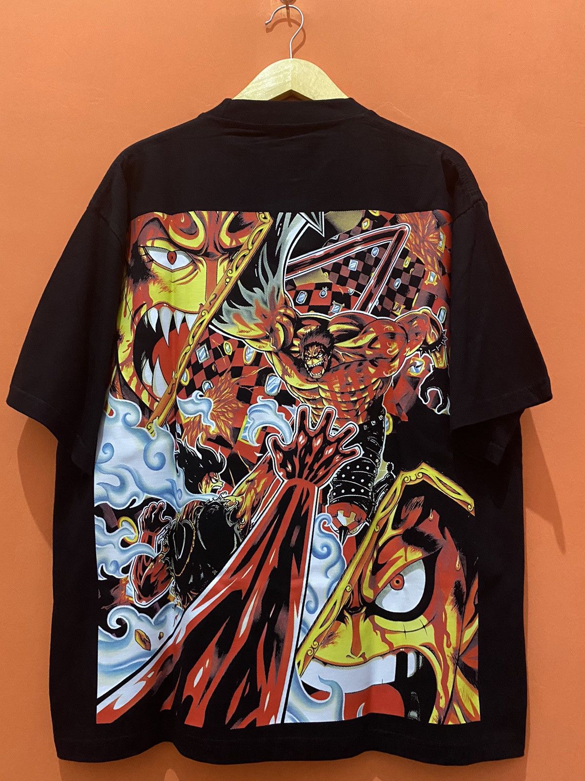 Anime × Japanese Brand × One Piece 🔥RARE🔥 One Piece Luffy Vs Katakuri boot tee anima movie Size US L / EU 52-54 / 3 - 2 Thumbnail