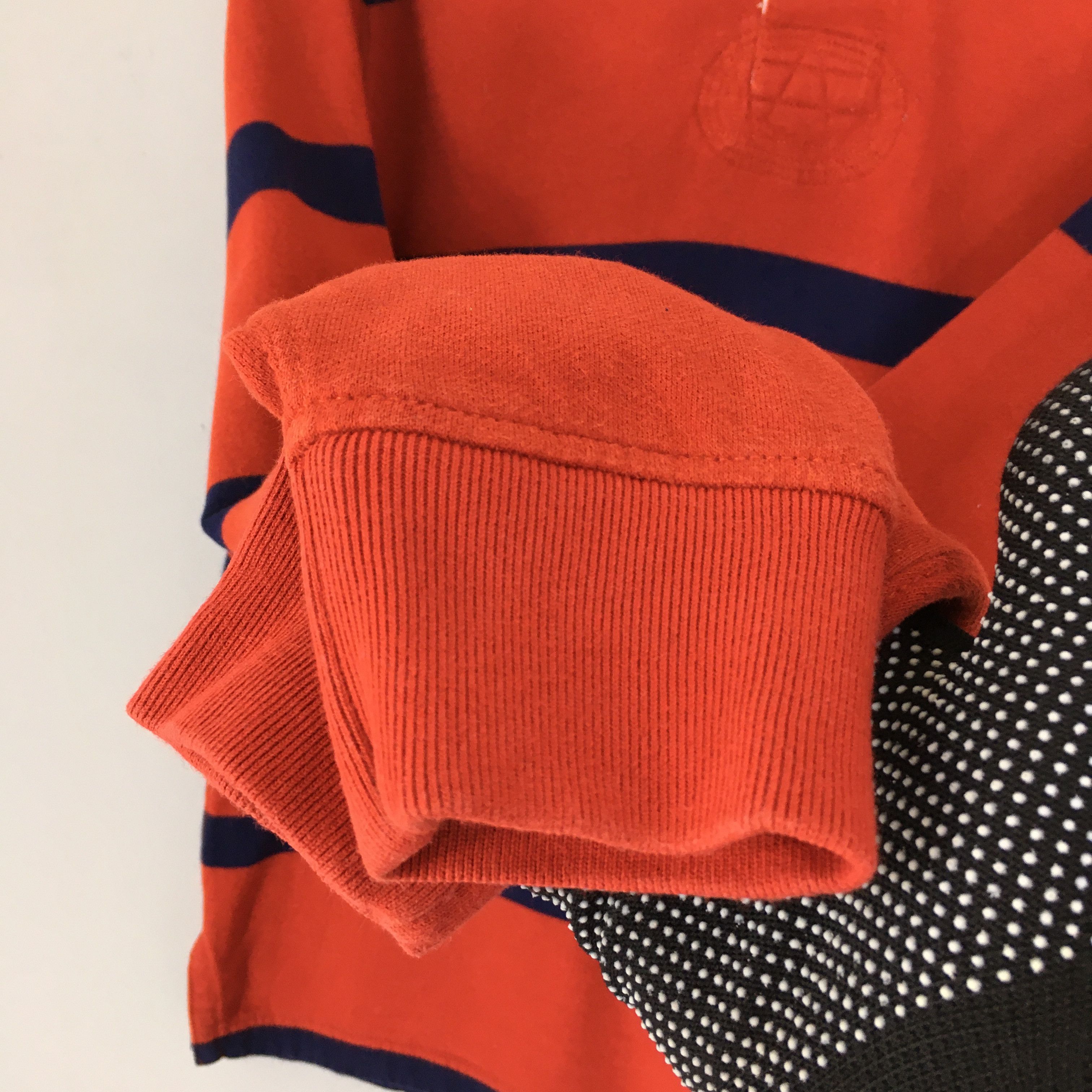 Polo Ralph Lauren Vintage Polo Ralph Lauren Striped Rugby Shirt Medium Size US M / EU 48-50 / 2 - 4 Thumbnail