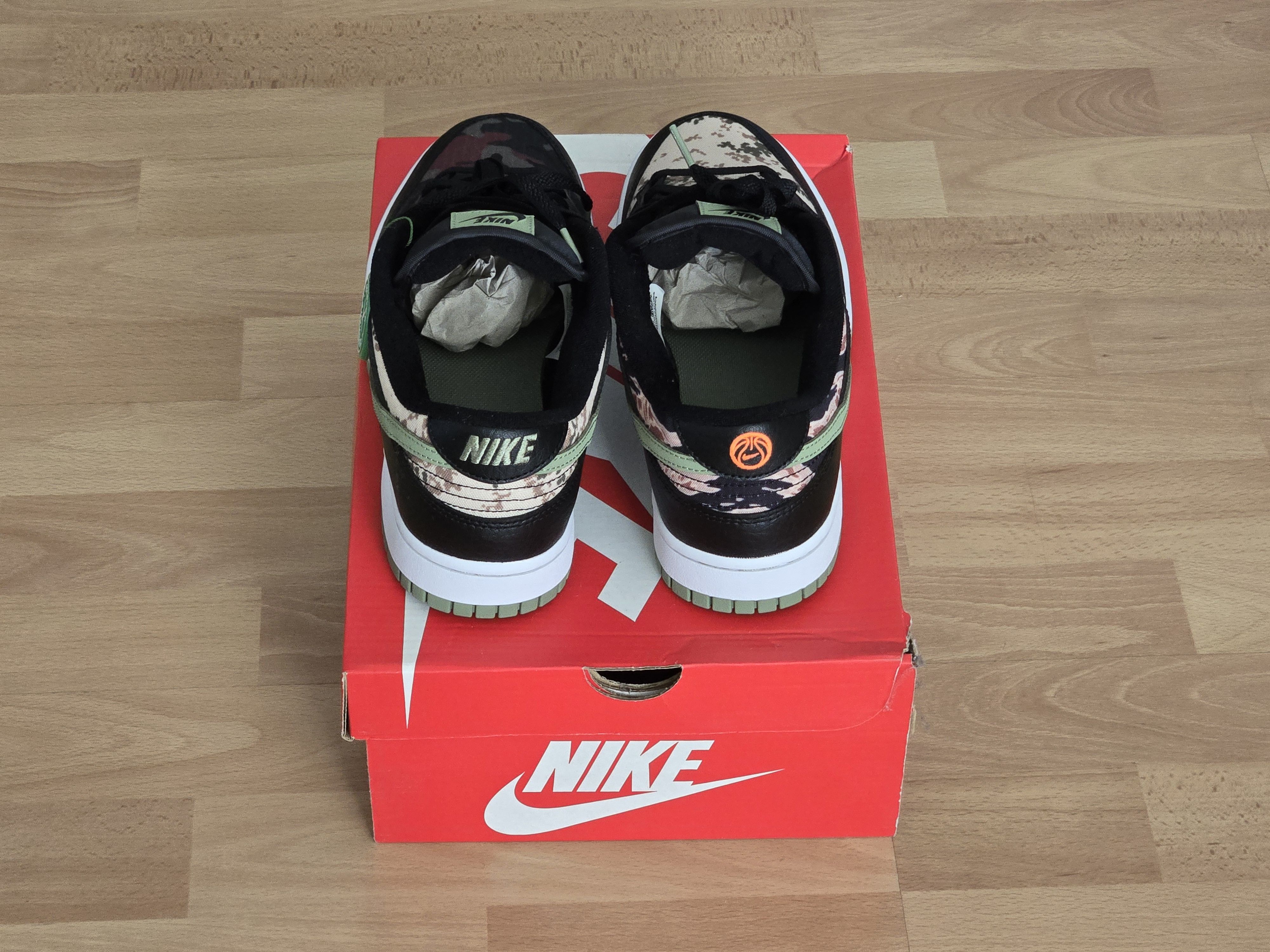 Nike Nike Dunk Low SE Crazy Camo Black Multi-Camo – New sz 9.5 Size US 9.5 / EU 42-43 - 5 Thumbnail