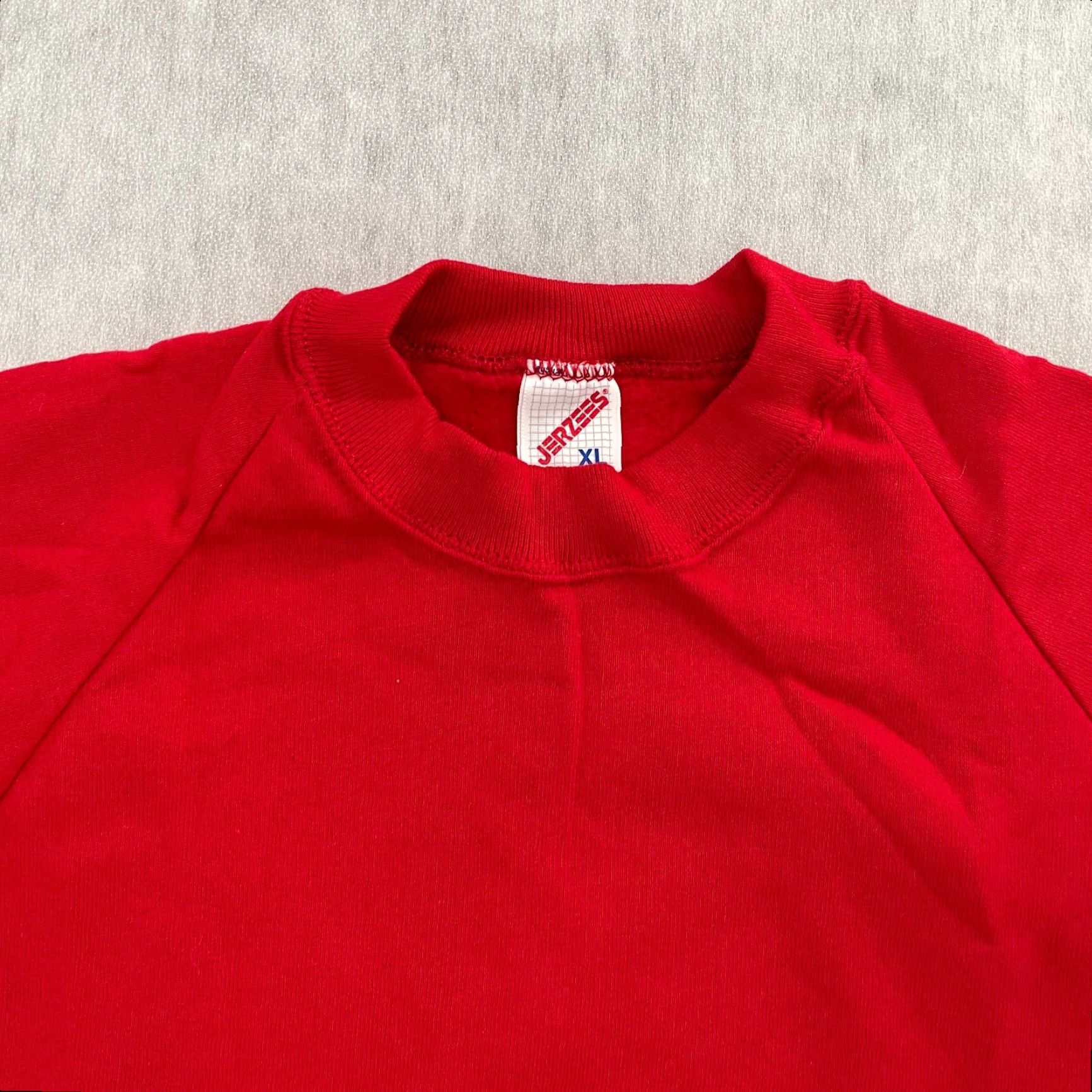 Jerzees VINTAGE Jerzees Sweater Adult Extra Large Red Plain Blank Sweatshirt Mens XL NEW Size US XL / EU 56 / 4 - 3 Thumbnail