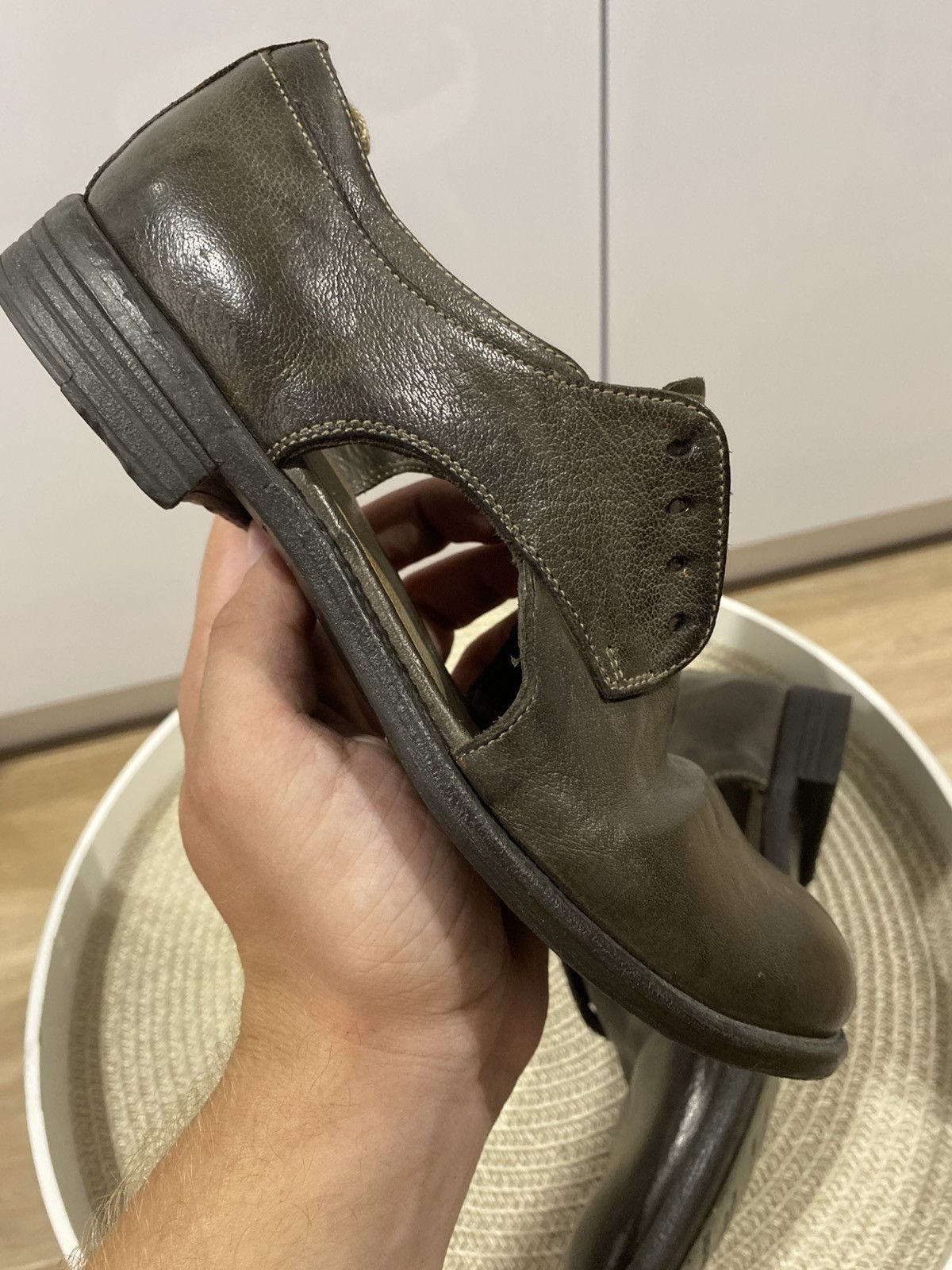 Officine Creative Officine Creative Avantgarde Brown Leather Shoes Size: 36 Size US 6 / IT 36 - 3 Thumbnail
