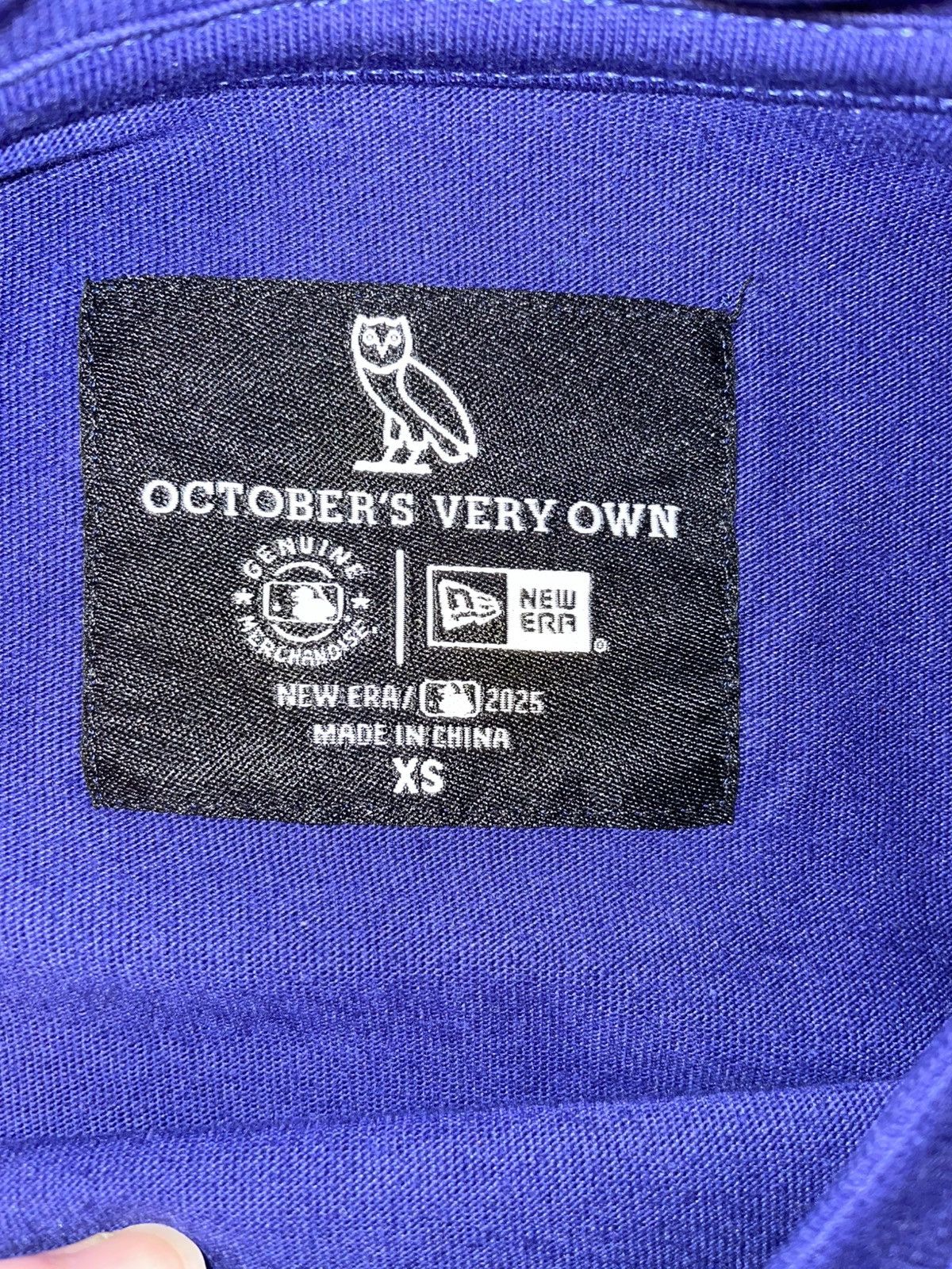 October's Very Own Los Angeles Dodgers OVO x New Era Graffiti T-Shirt - Royal Size US XS / EU 42 / 0 - 4 Thumbnail