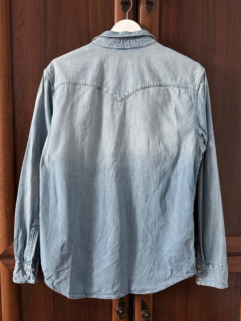 Levi's × Levi's Vintage Clothing Vintage Levi’s Washed Blue Denim Shirts Button Up Y2K Rare Size US L / EU 52-54 / 3 - 4 Thumbnail