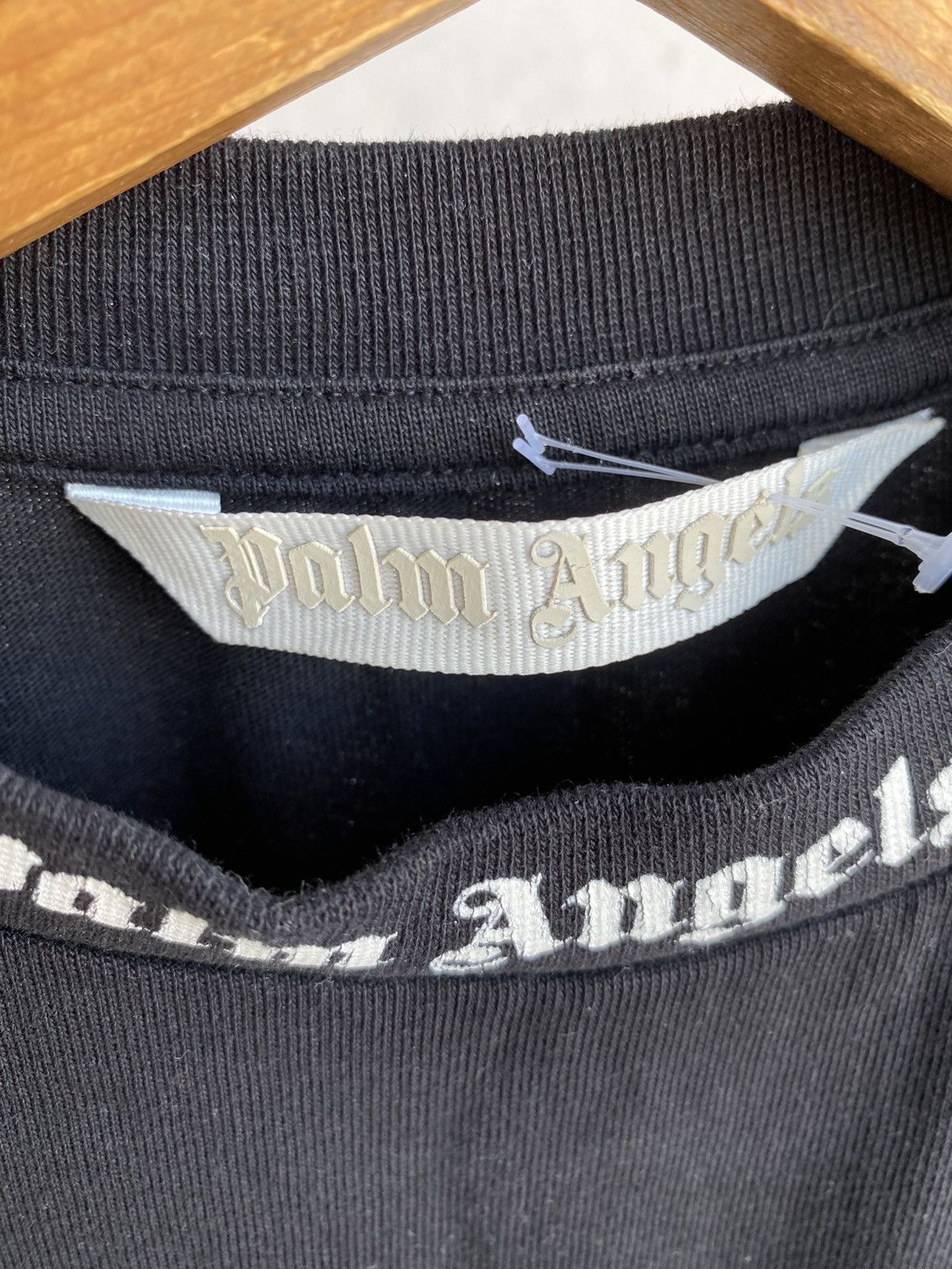 Palm Angels Palm Angels Women’s Black Logo Tee Size XS / US 0-2 / IT 36-38 - 3 Thumbnail