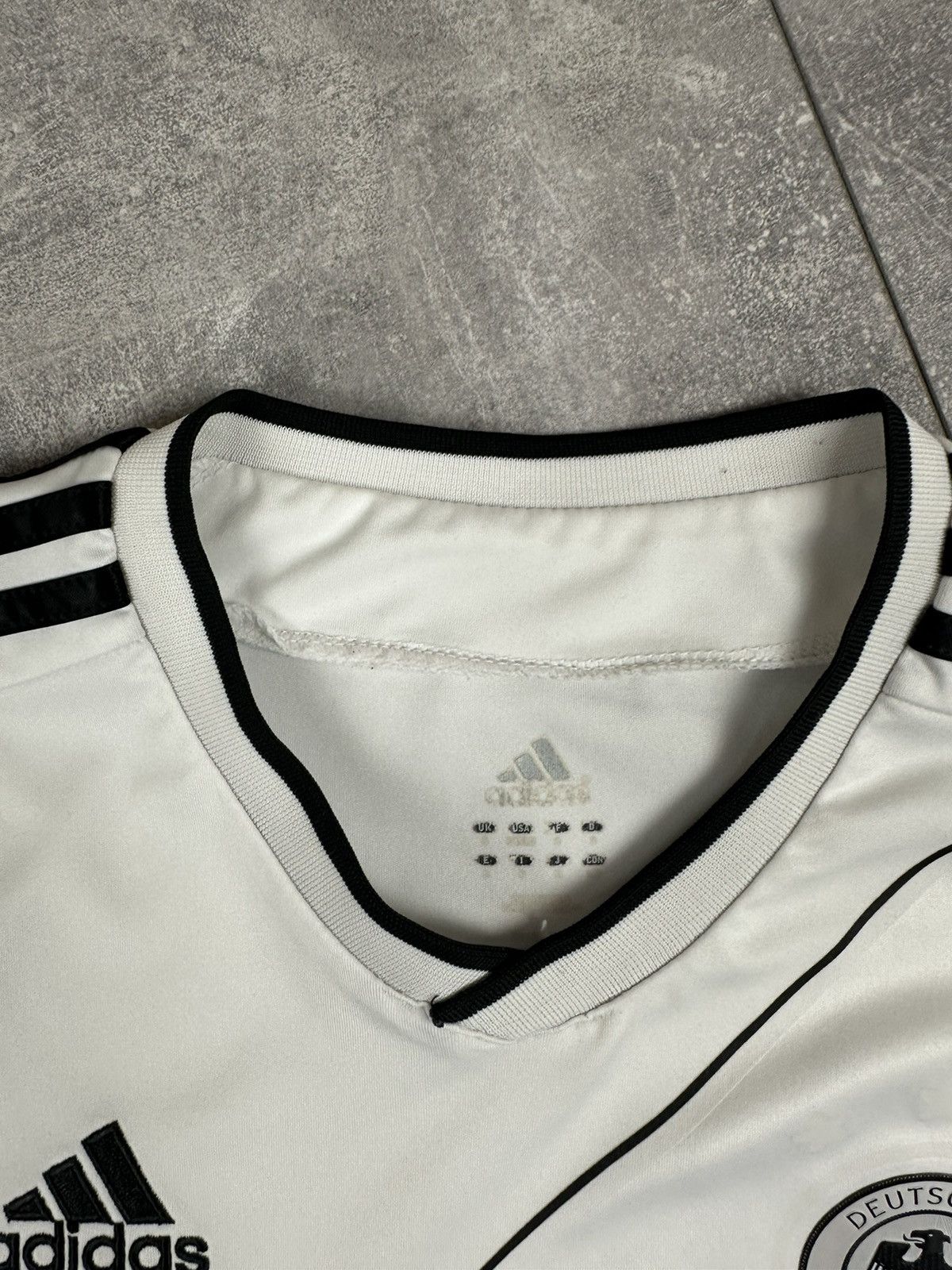 Adidas Adidas Deutscher Fussball Bund Home Soccer Football jersey Size US S / EU 44-46 / 1 - 8 Thumbnail