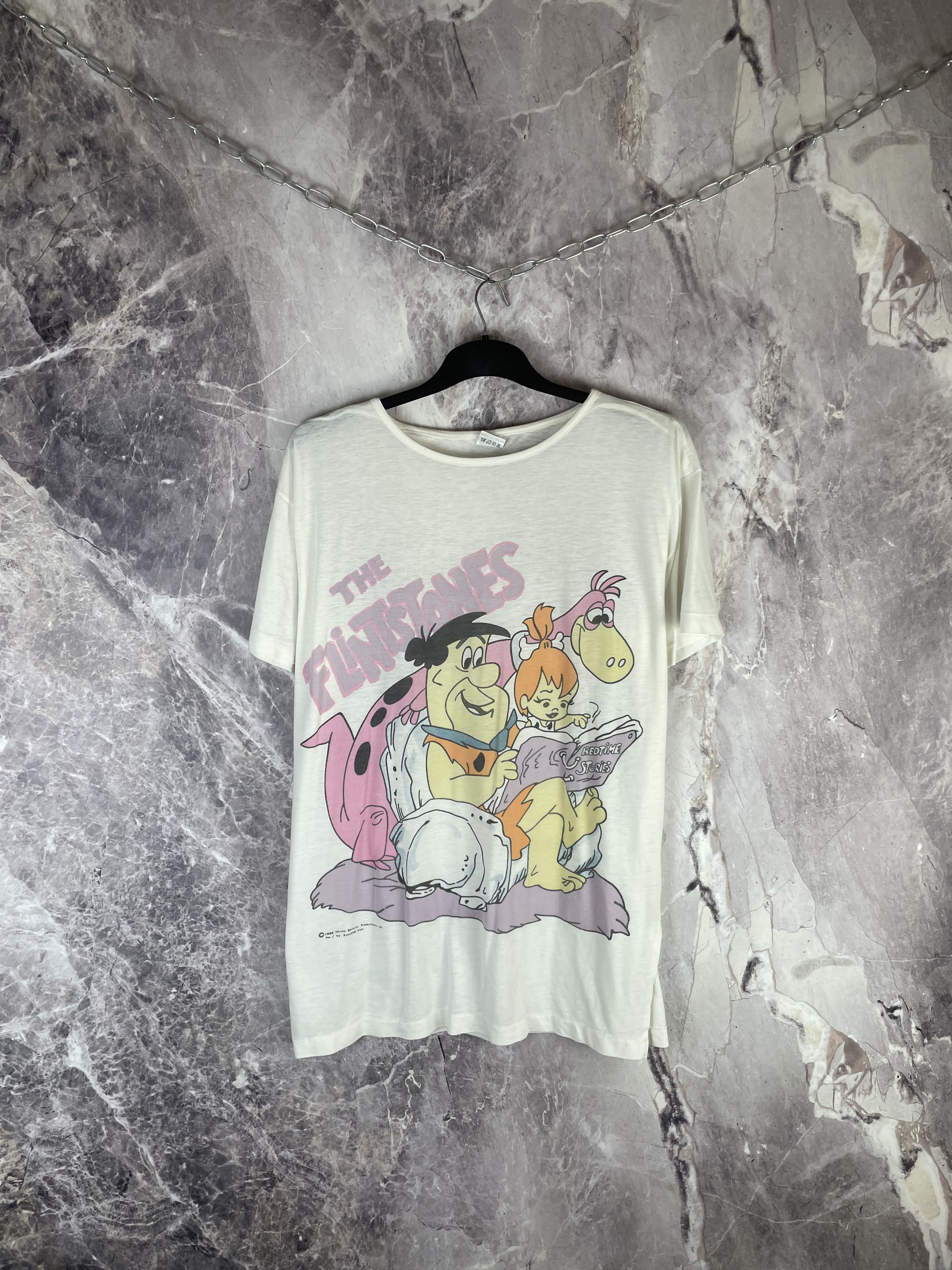 Cartoon Network Vintage Cartoon Network The Flintstones 1986 Tee Size US XXL / EU 58 / 5 - 1 Thumbnail