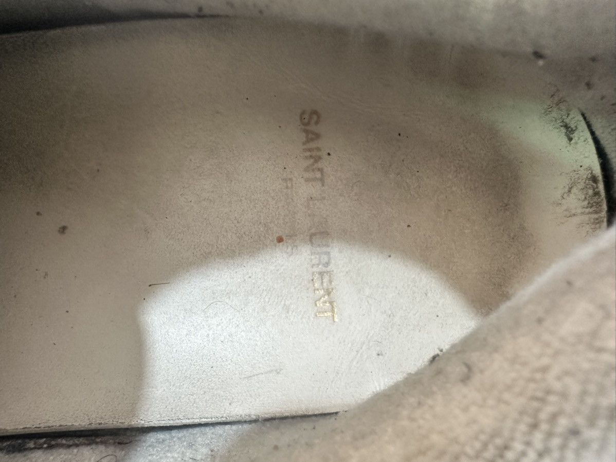 Saint Laurent Paris Saint Laurent White Leather SL/61 Sneakers Size 42.5 EU Size US 9.5 / EU 42-43 - 7 Thumbnail