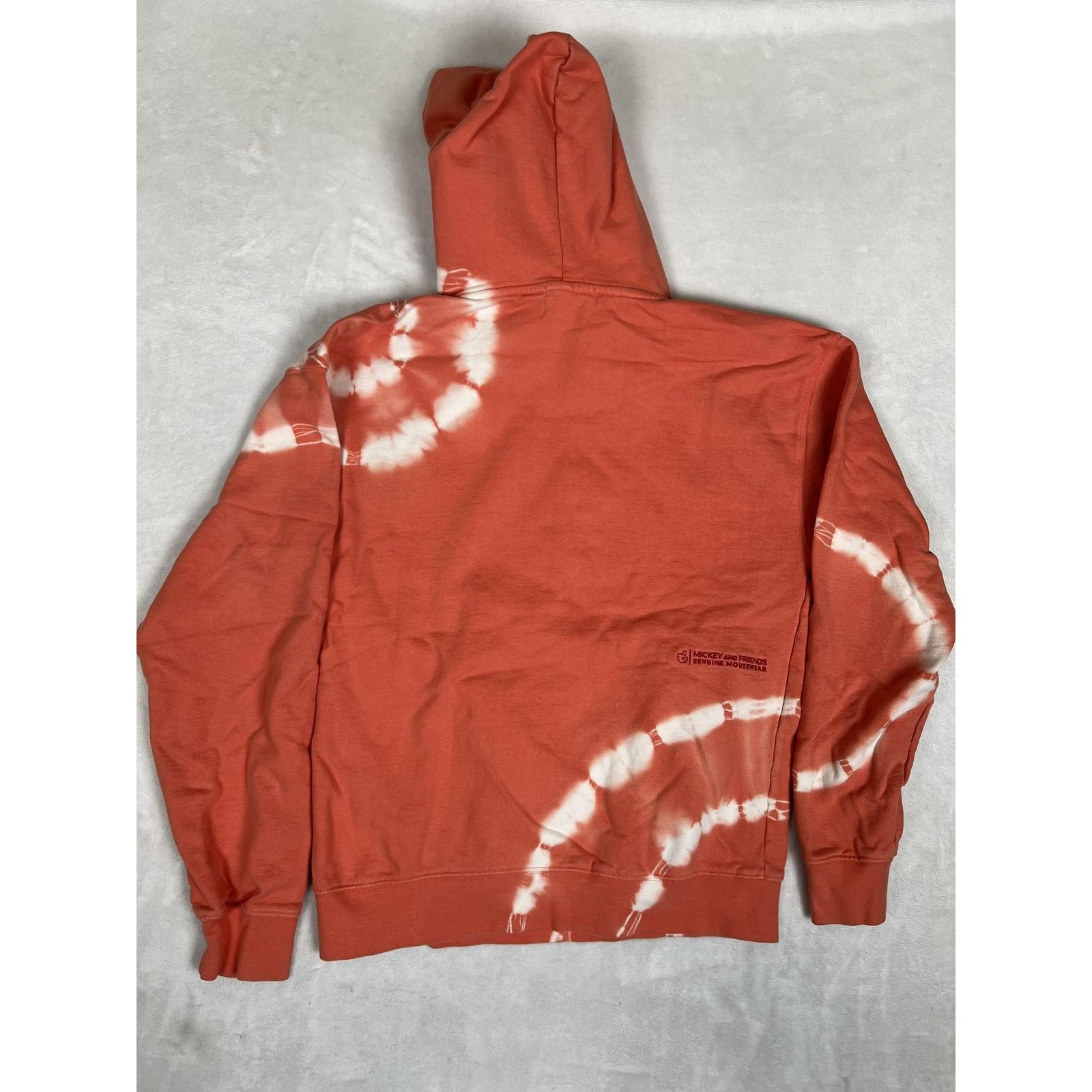 Disney Disney Mickey Mouse Hoodie Mens Large Orange Tie Dye Disneyl Size US L / EU 52-54 / 3 - 7 Thumbnail