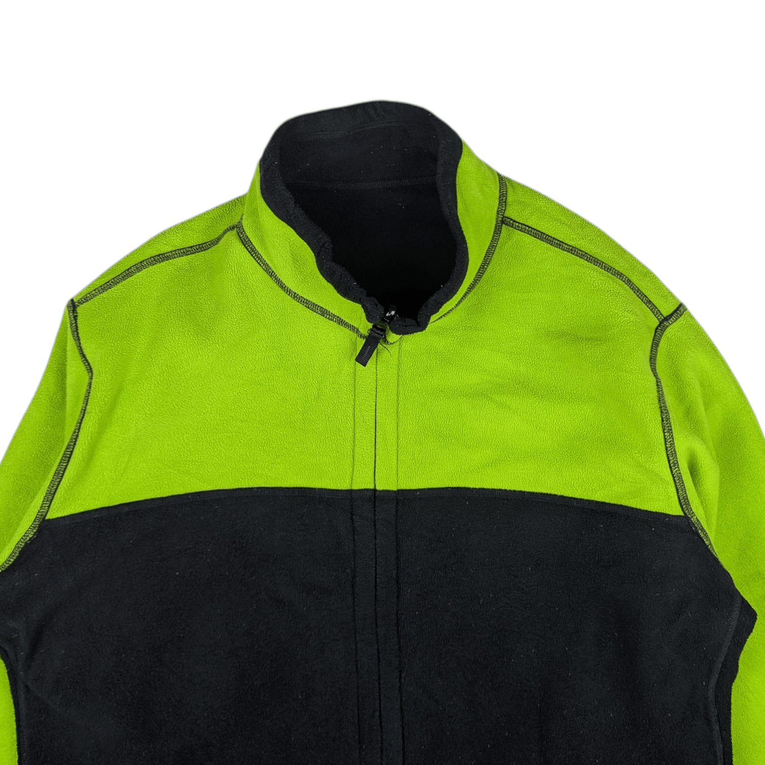 Uniqlo UNIQLO Reversible Black Yellow Sherpa Fleece Jacket Size US XL / EU 56 / 4 - 14 Thumbnail