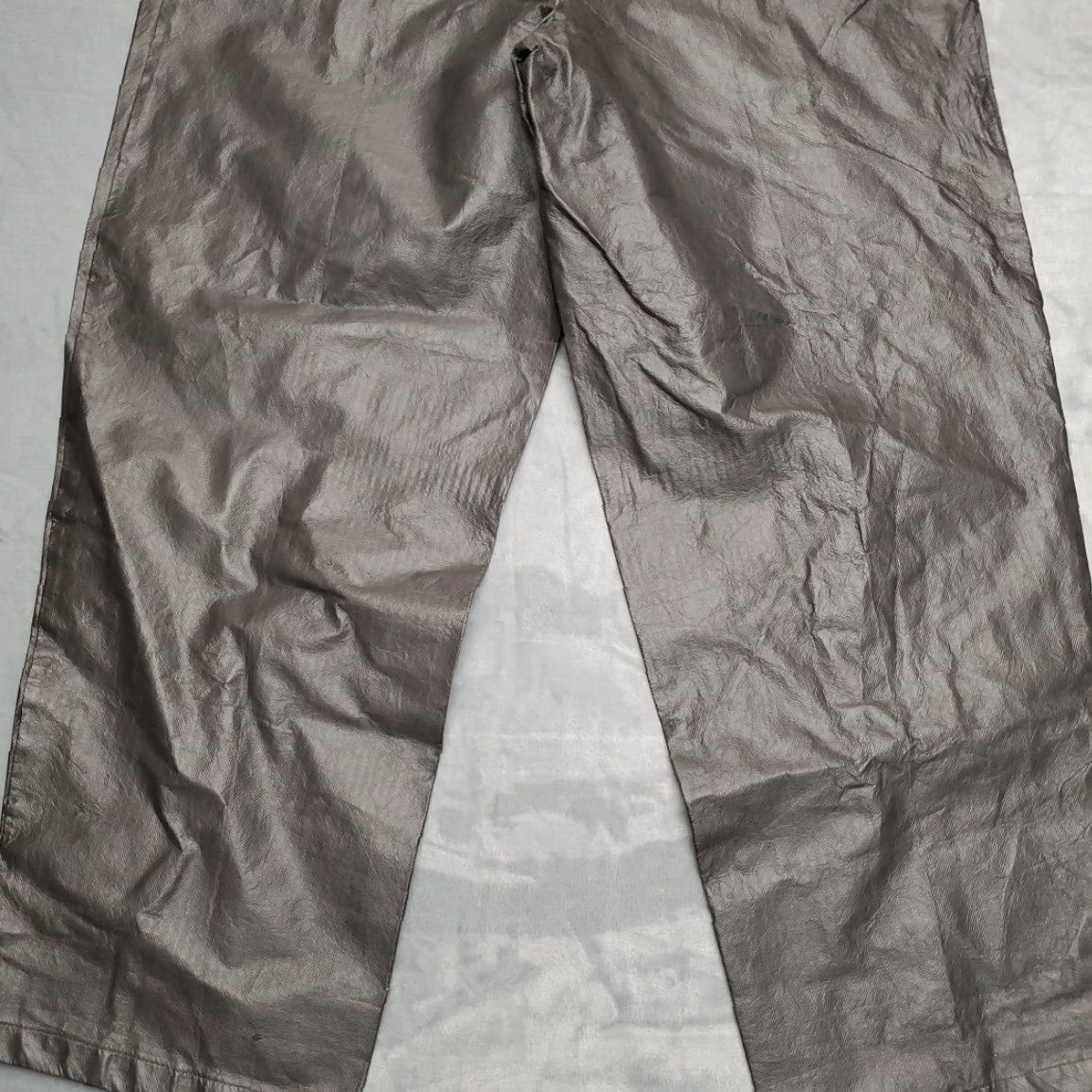 Vintage Frogg Toggs Pants Men 2XL Gray Waterproof Baggy Rain Lightweight Packable Hiking Rain Pants Mens 2XL Gray Waterproof Baggy Frogg Toggs pants Size US 39 - 2 Thumbnail
