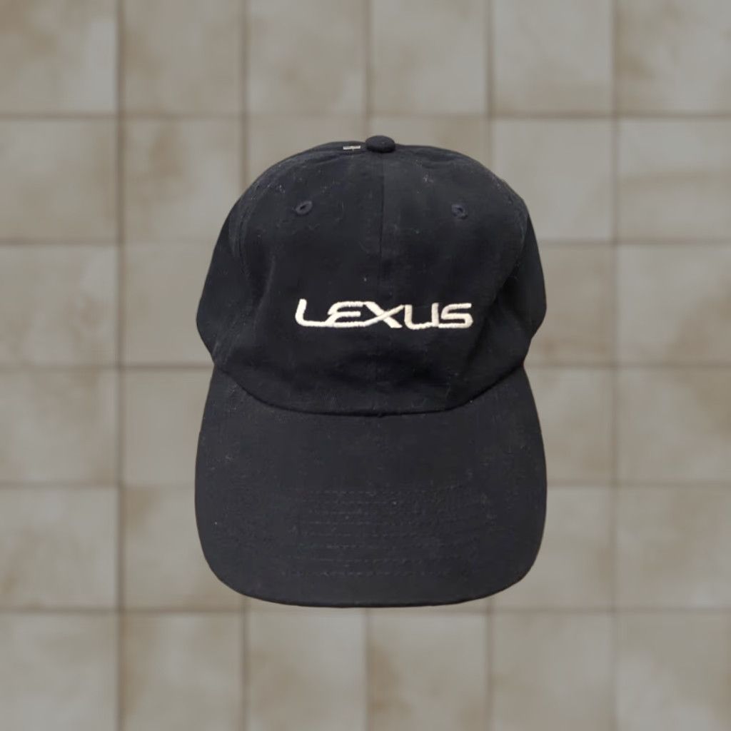 Vintage Lexus Hat Logo Cap Embroidered Cotton Blue Adjustable Strap Back Men One Size Baseball Cap / Cars / Twill / Casual Travel Workwear Size ONE SIZE - 1 Thumbnail