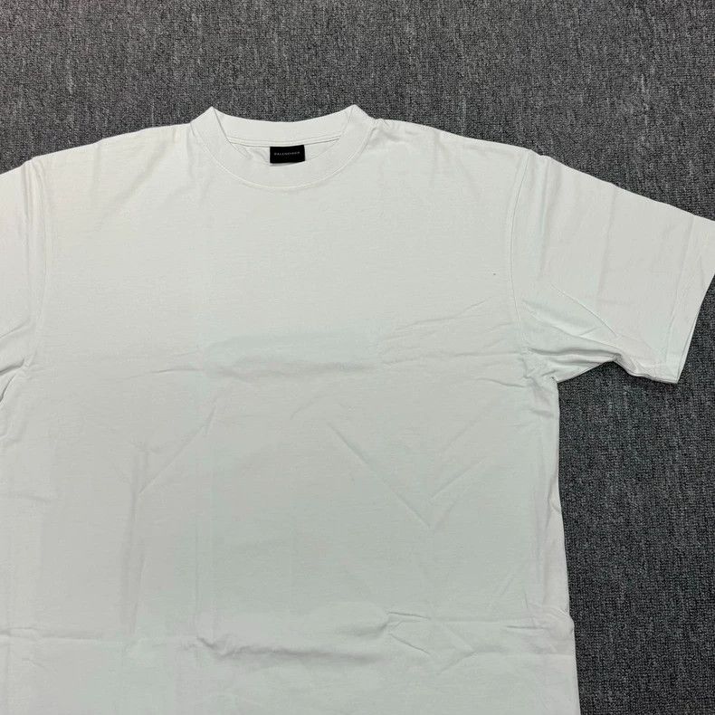 Balenciaga Balenciaga Back Flash Diamond logo White Short Sleeve T-sh Size US M / EU 48-50 / 2 - 3 Thumbnail