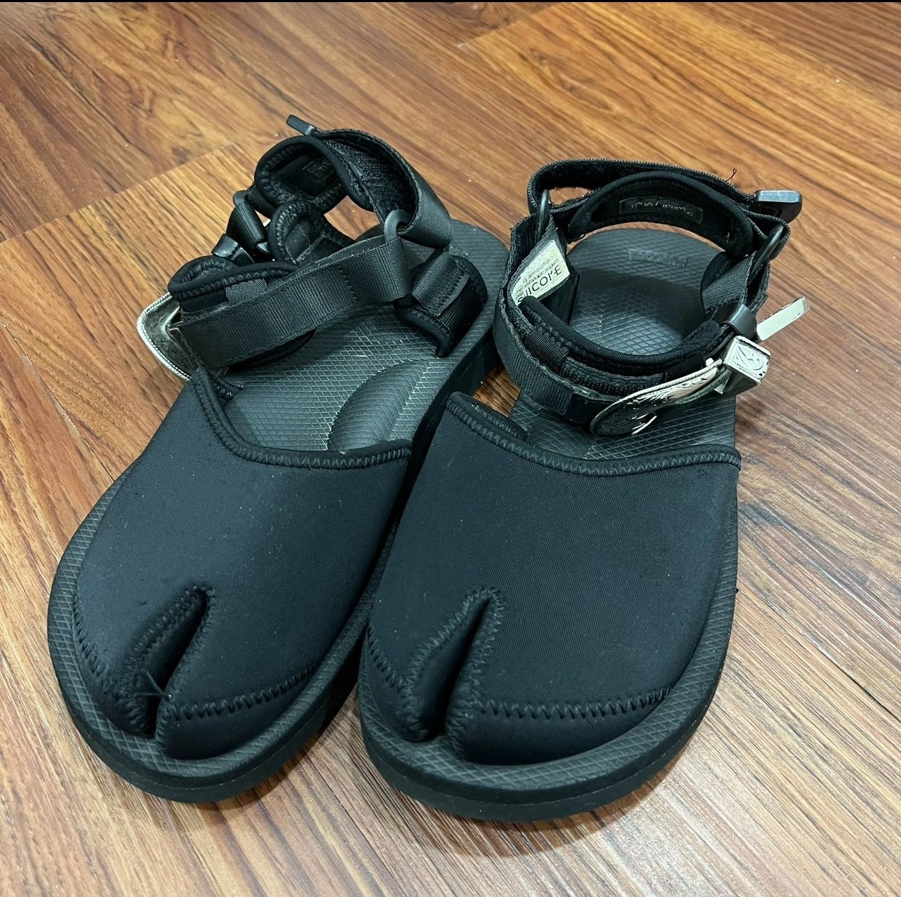 Suicoke Toga x Suicoke Black Sandal Tabi | Grailed