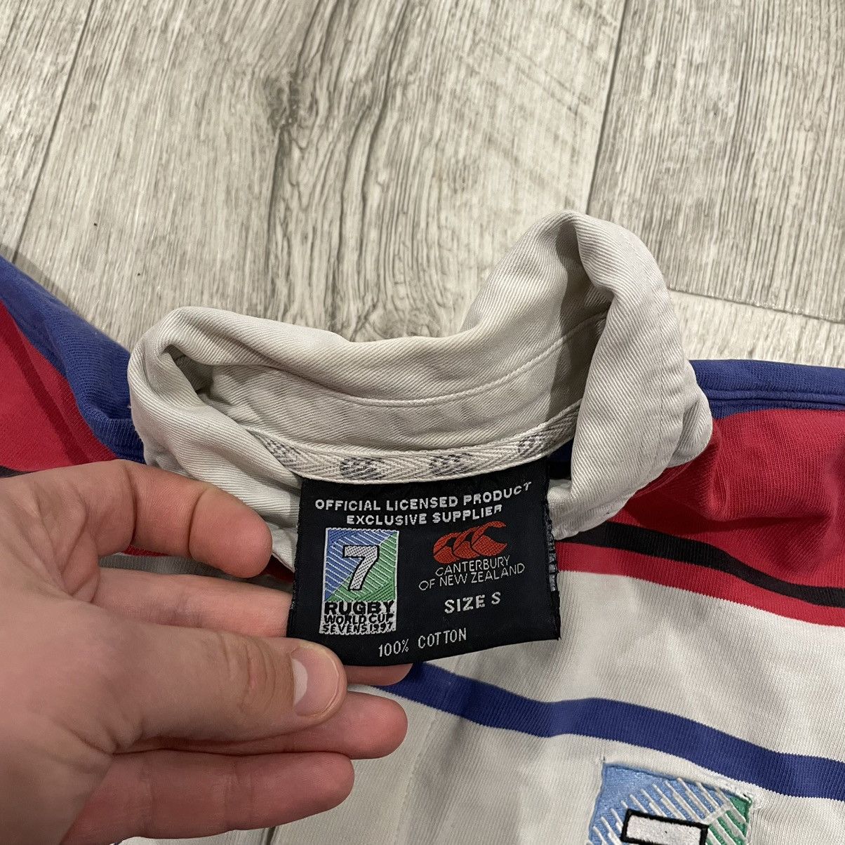 Canterbury of New Zealand Vintage Rare 90s Canterbury Hong Kong Rugby 1997 new zealand Size US S / EU 44-46 / 1 - 3 Thumbnail