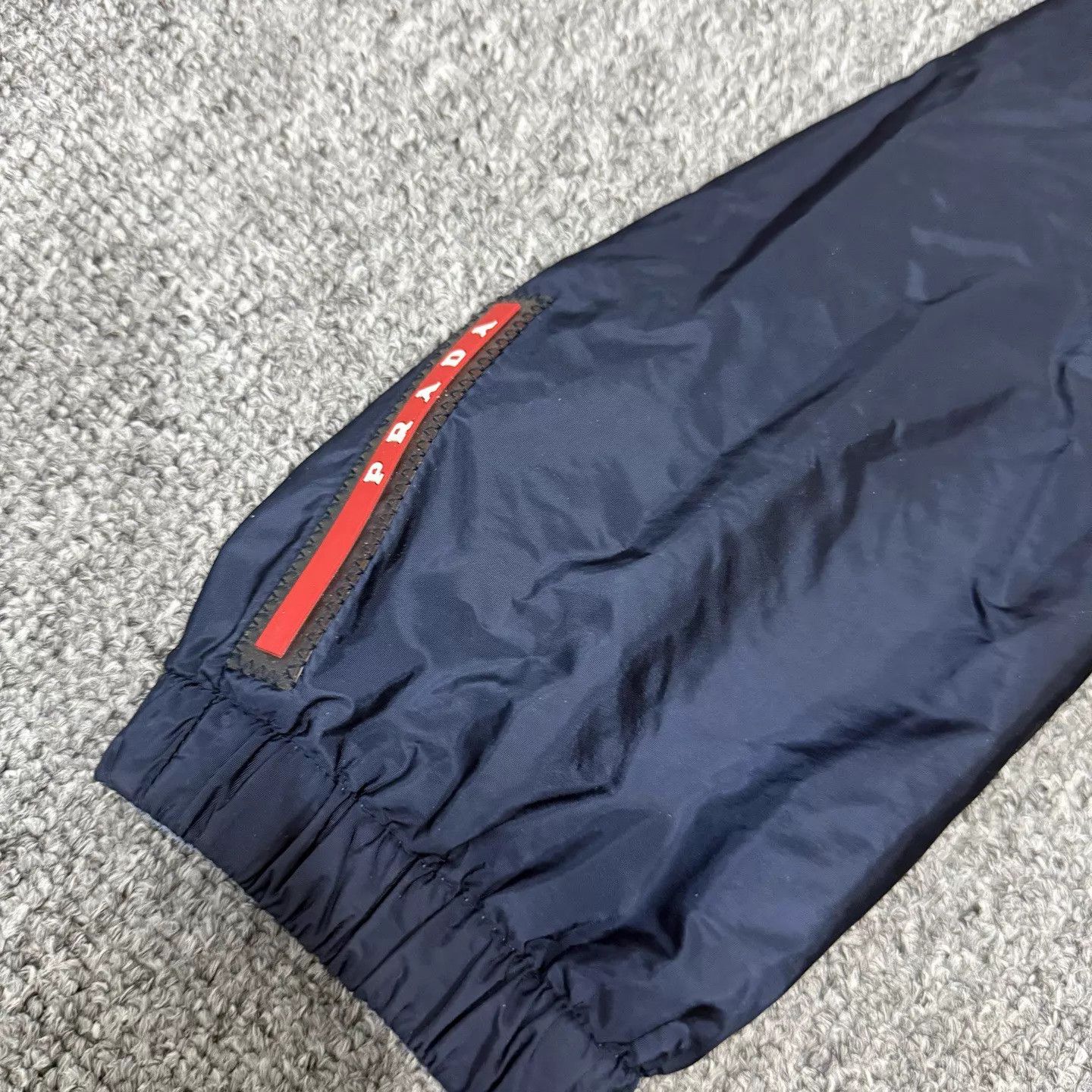 Prada Prada Blue Hem Logo Nylon Double-Sided Jacket 50 99 New Size US M / EU 48-50 / 2 - 3 Thumbnail