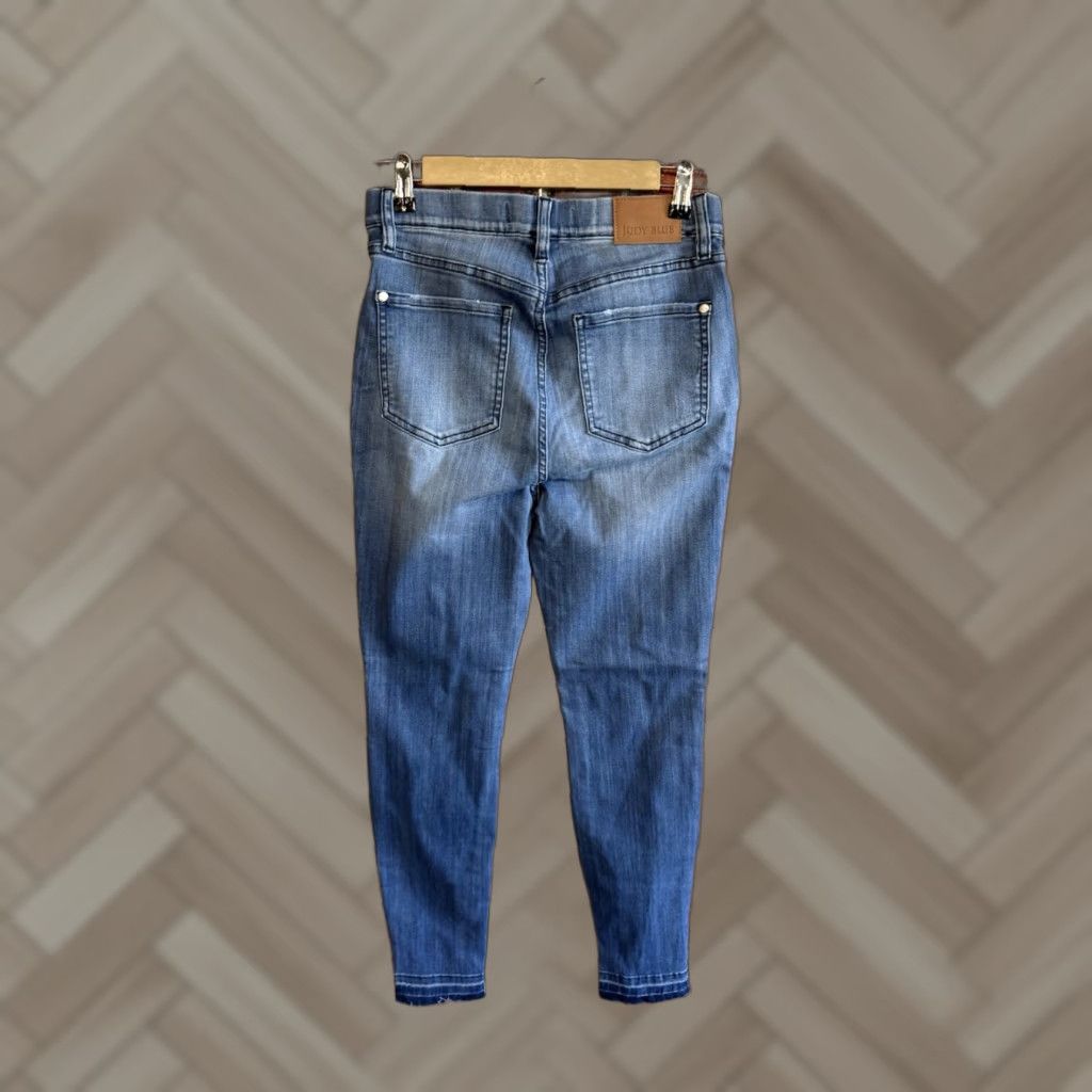 Denime Judy Blue Womens Jeans Skinny Fit Blue Denim Size 7/28 Womens Size 28" / US 6 / IT 42 - 1 Thumbnail