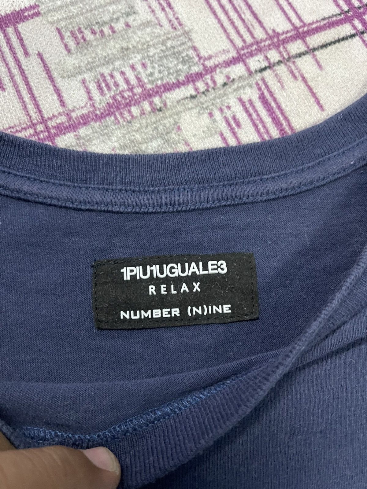 Number (N)ine VINTAGE NUMBER (N)INE 1PIU1UGUALE3 RELAX SPELL OUT VERY RARE Size US M / EU 48-50 / 2 - 4 Thumbnail