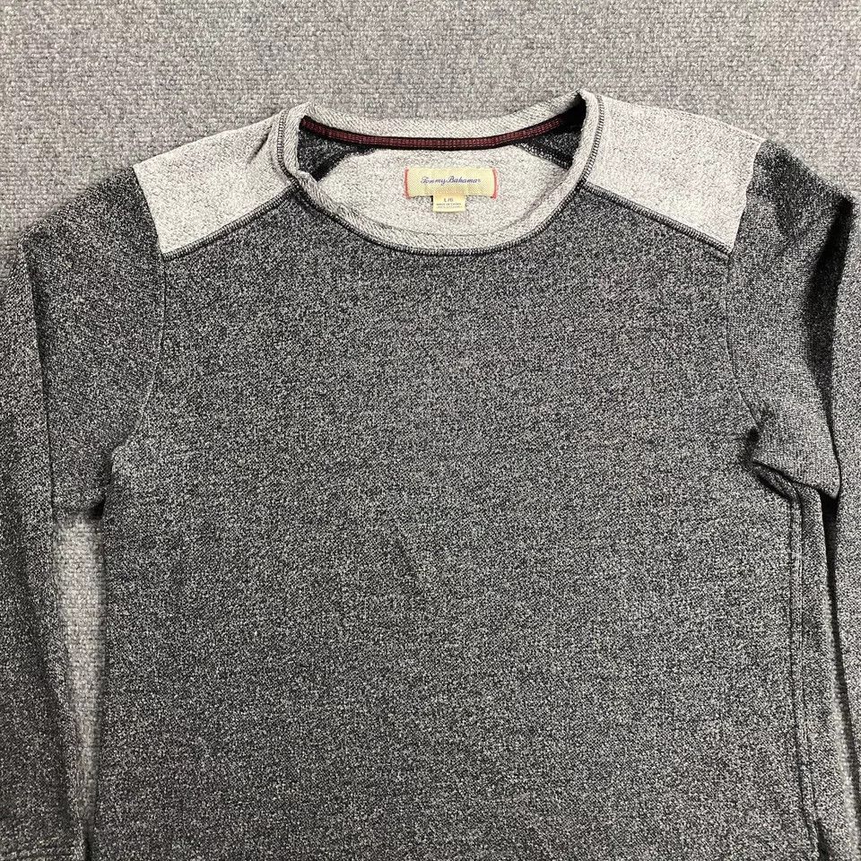 Tommy Bahama Tommy Bahama Sweater Men's Gray Pullover Casual Adults L Size US L / EU 52-54 / 3 - 2 Thumbnail